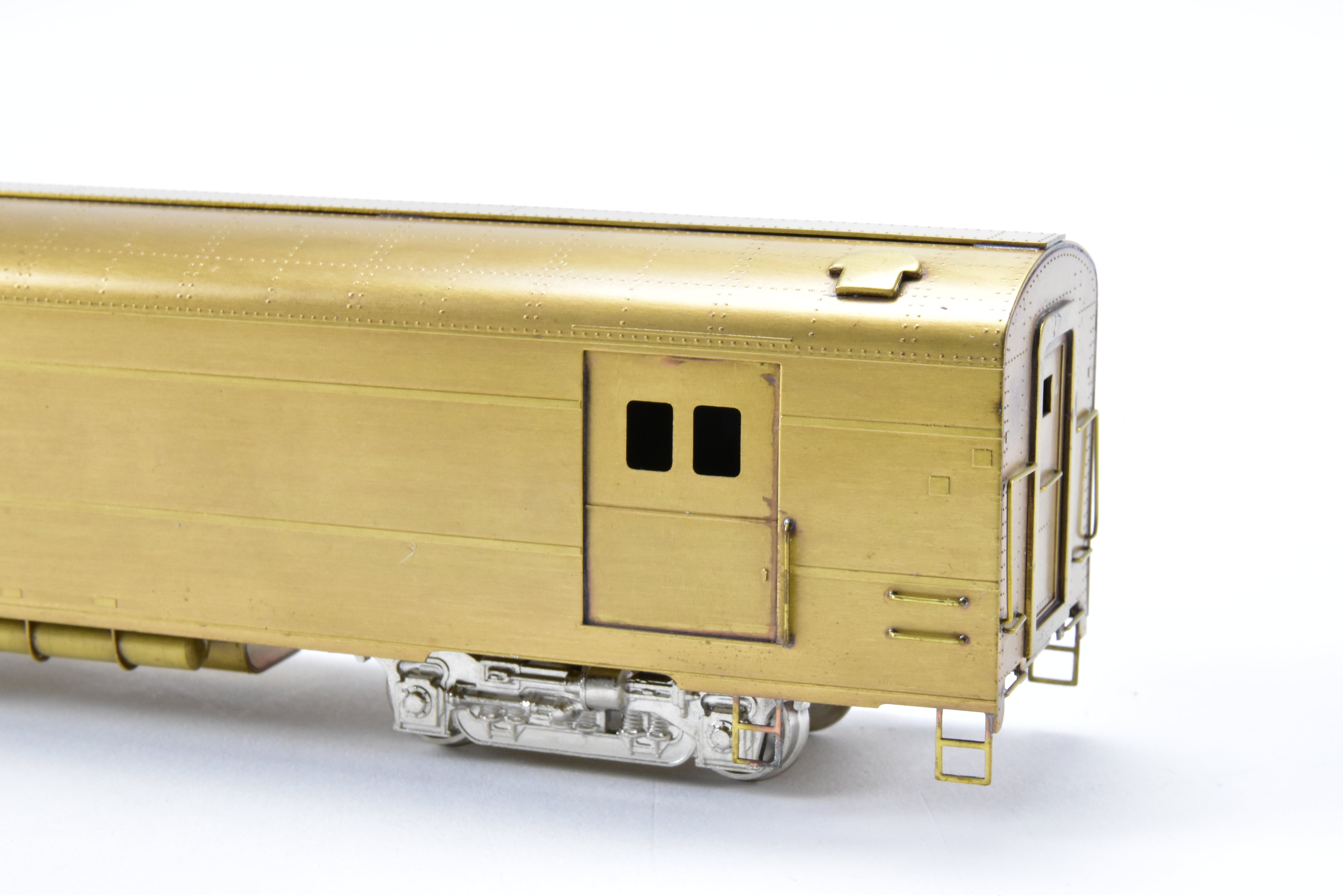 HO Scale Brass Union Pacific #6000 Baggage Dormitory Car Imported by S. Soho & Co., Model Built by Kumata in Japan