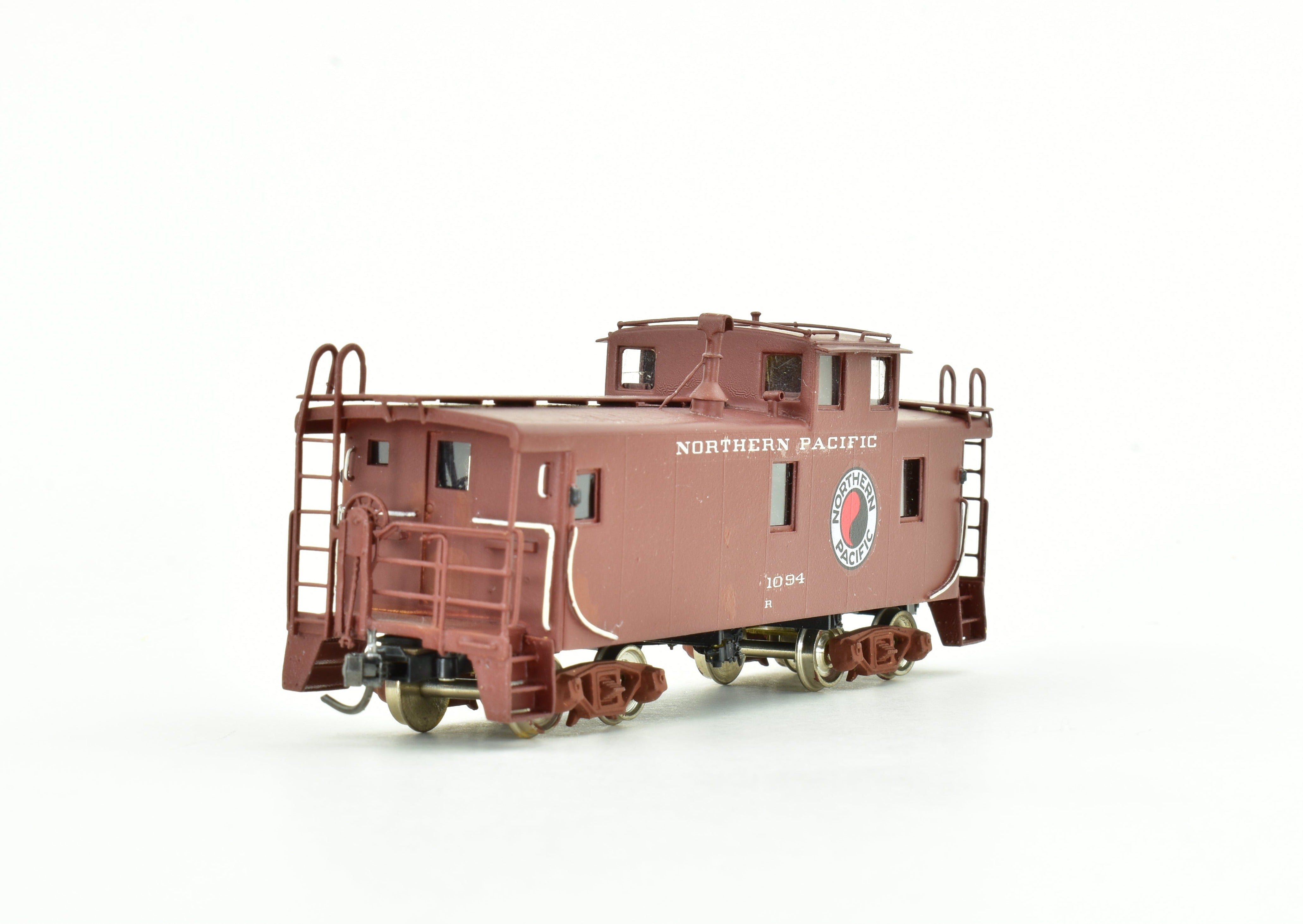 1981 HO Brass OMI Northern Pacific Steel Caboose from Overland Models, Inc.
