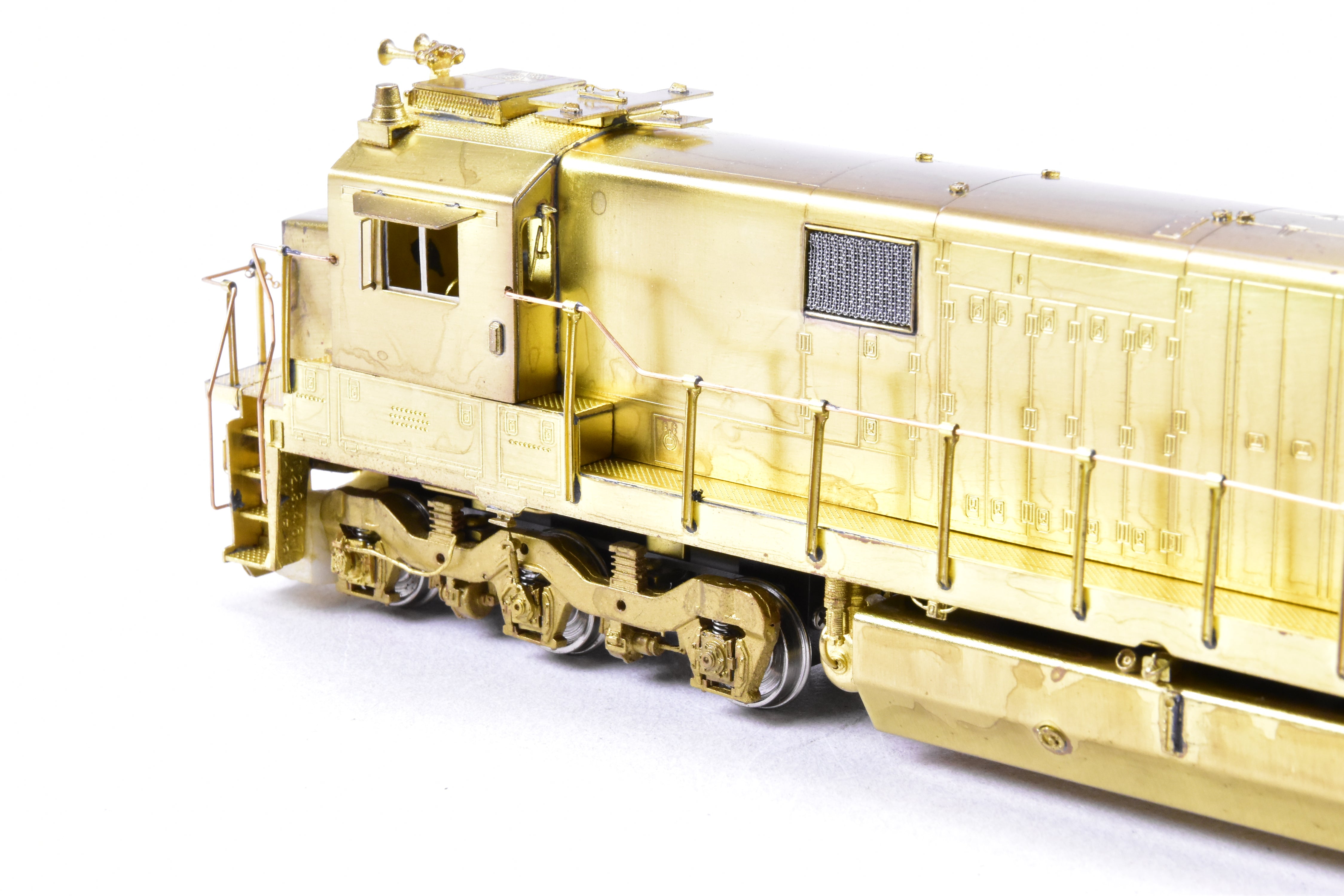 HO Scale Brass Locomotive Model - Overland Models, Inc. ATSF - Santa Fe GE U36C Rebuilt #9500