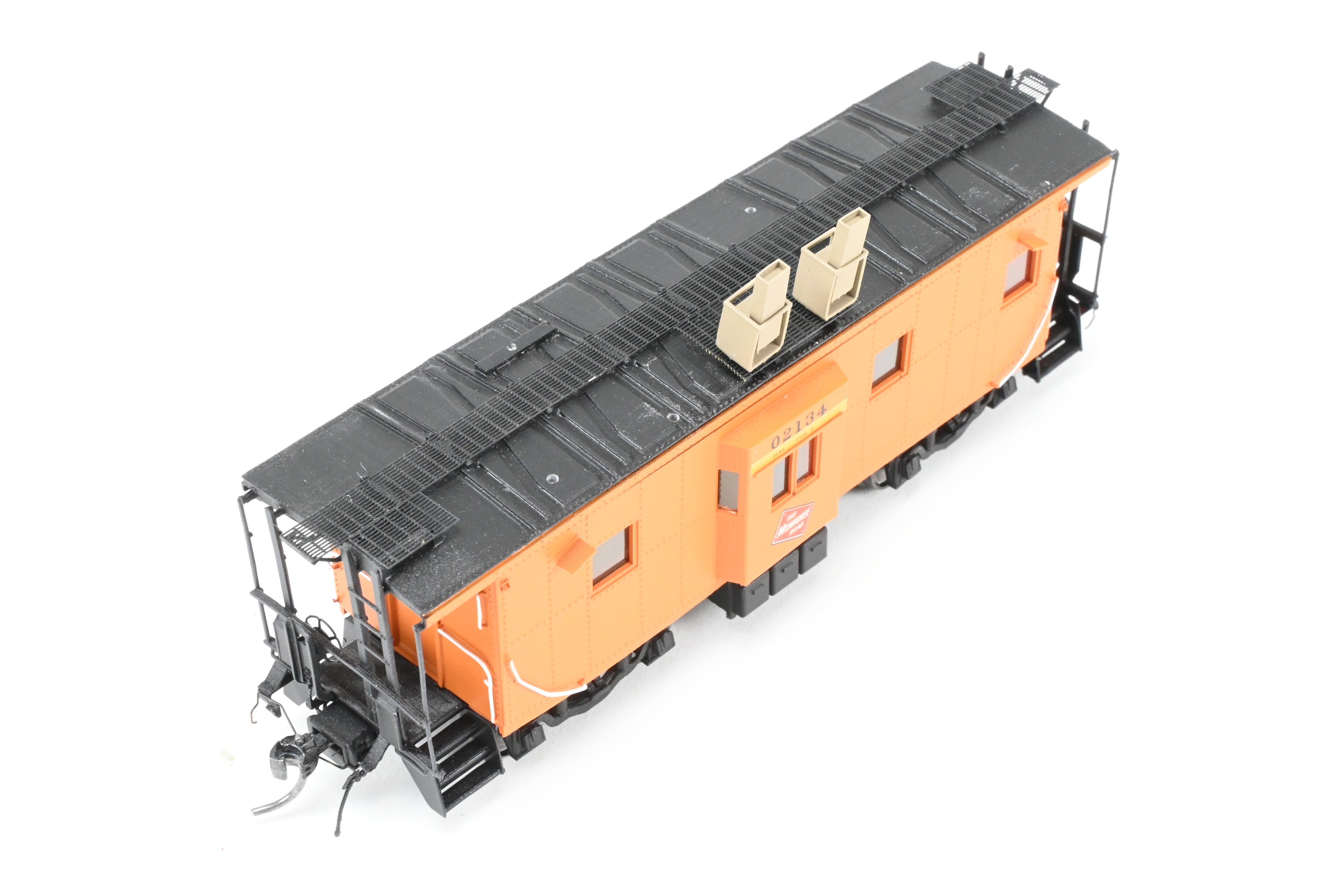 HO Scale 3D Printed Thrall Bay Window Caboose Model - Milwaukee Road #02134