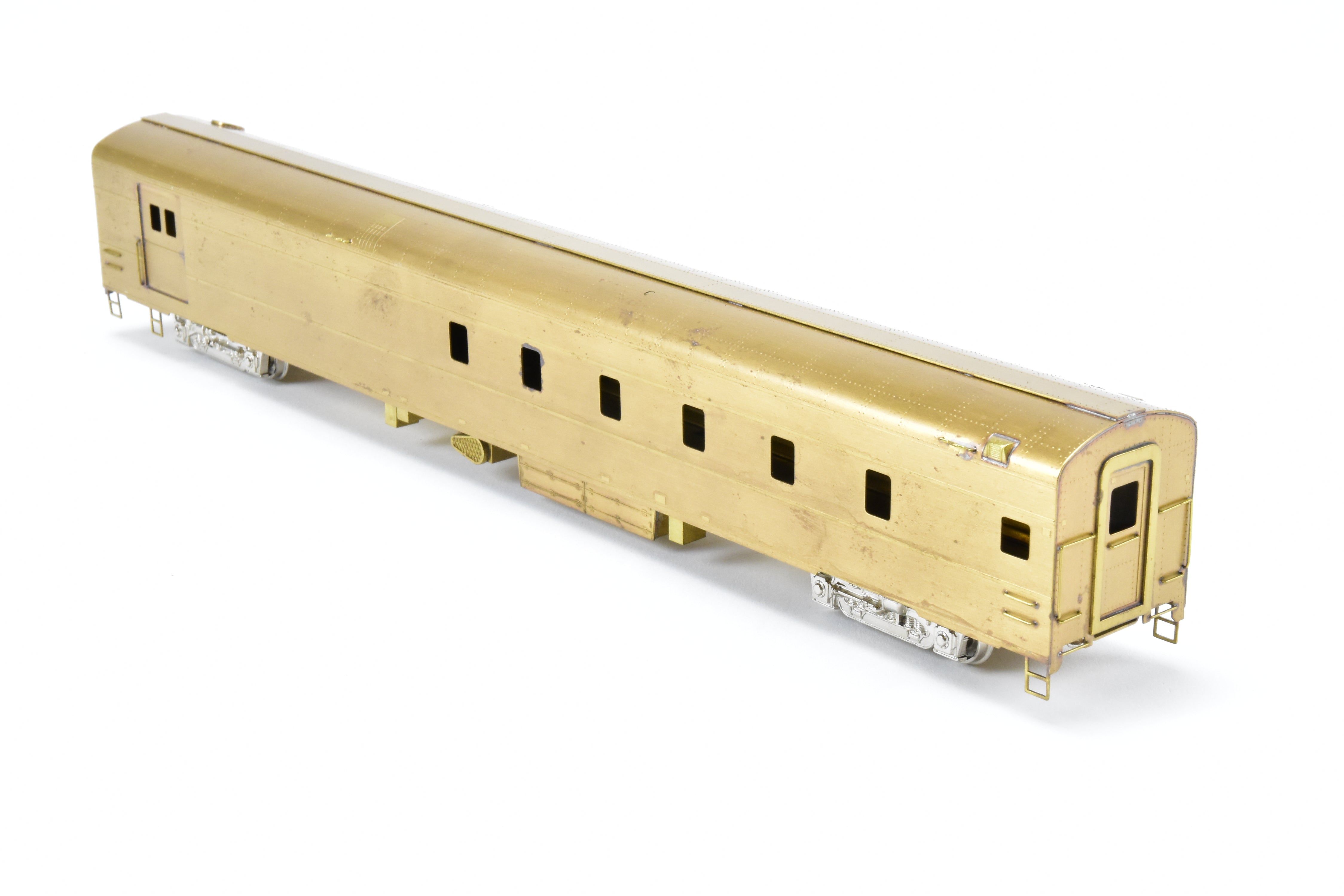 HO Scale Brass Union Pacific #6000 Baggage Dormitory Car Imported by S. Soho & Co., Model Built by Kumata in Japan