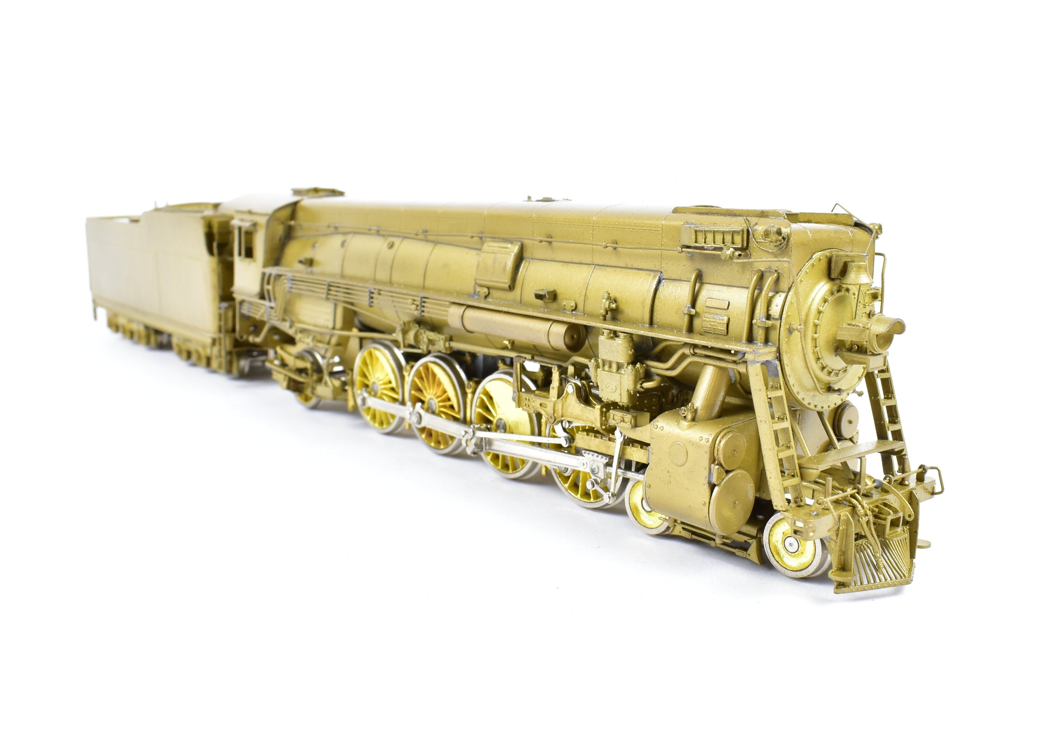 HO Scale Brass Alco Models Southern Pacific (SP) MT - 2 4 - 8 - 2 Steam Locomotive Model