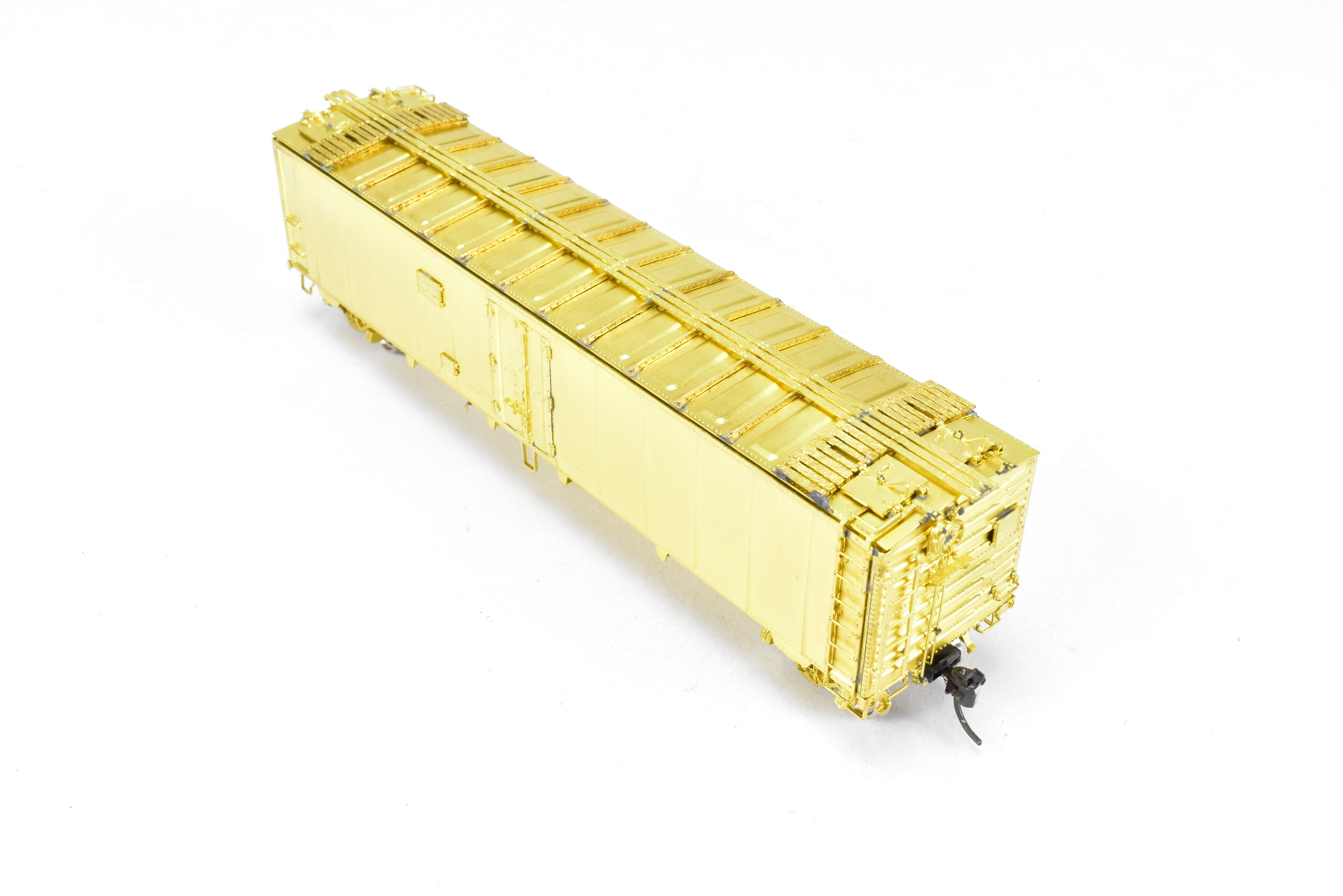 HO Brass OMI ATSF - Santa Fe SFRD 50' Ice Bunker Steel Refrigerator Car, Excellent Condition