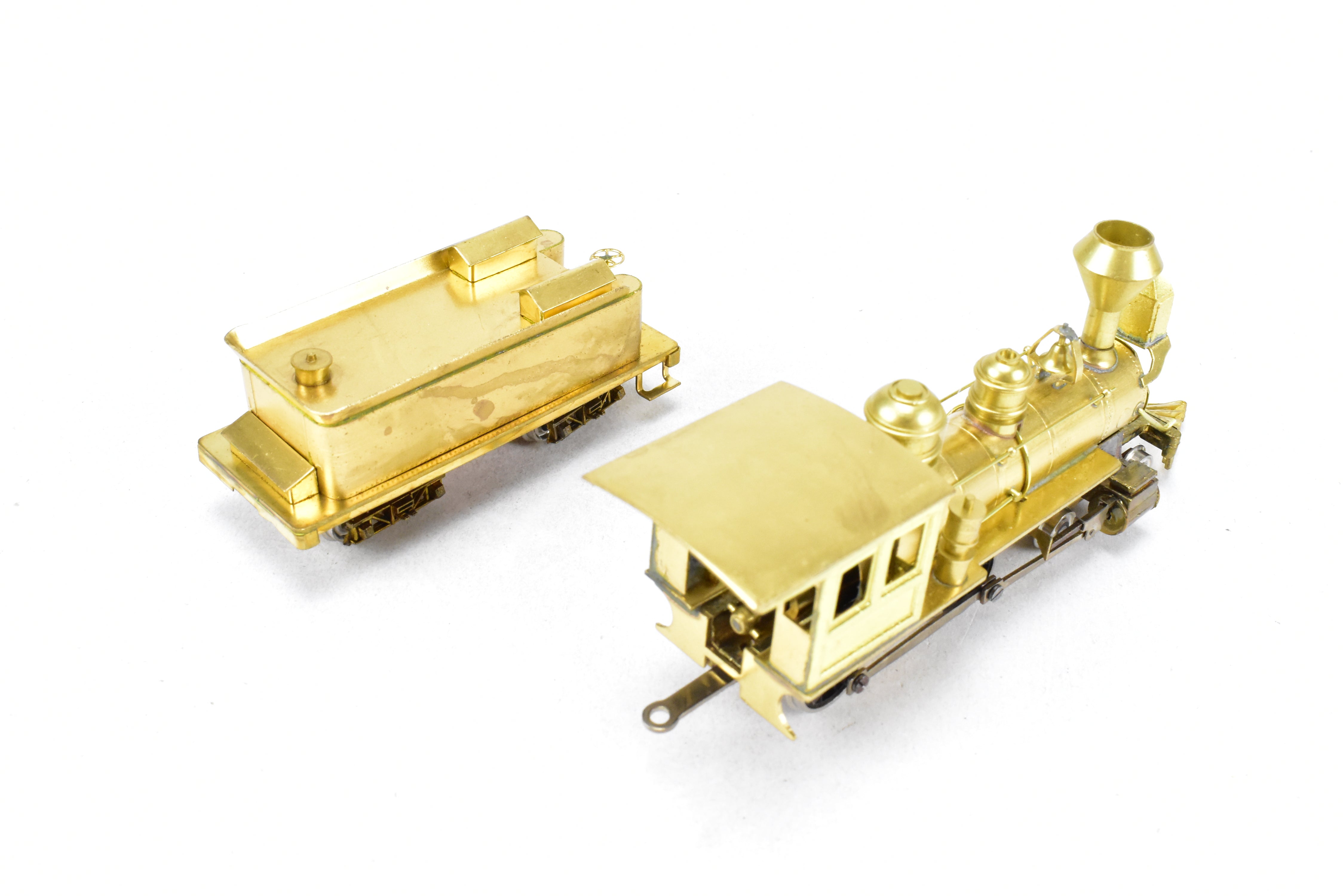 1880s American 4-4-0 HOn3 Brass Model from Far East Distributors, Spartan Series