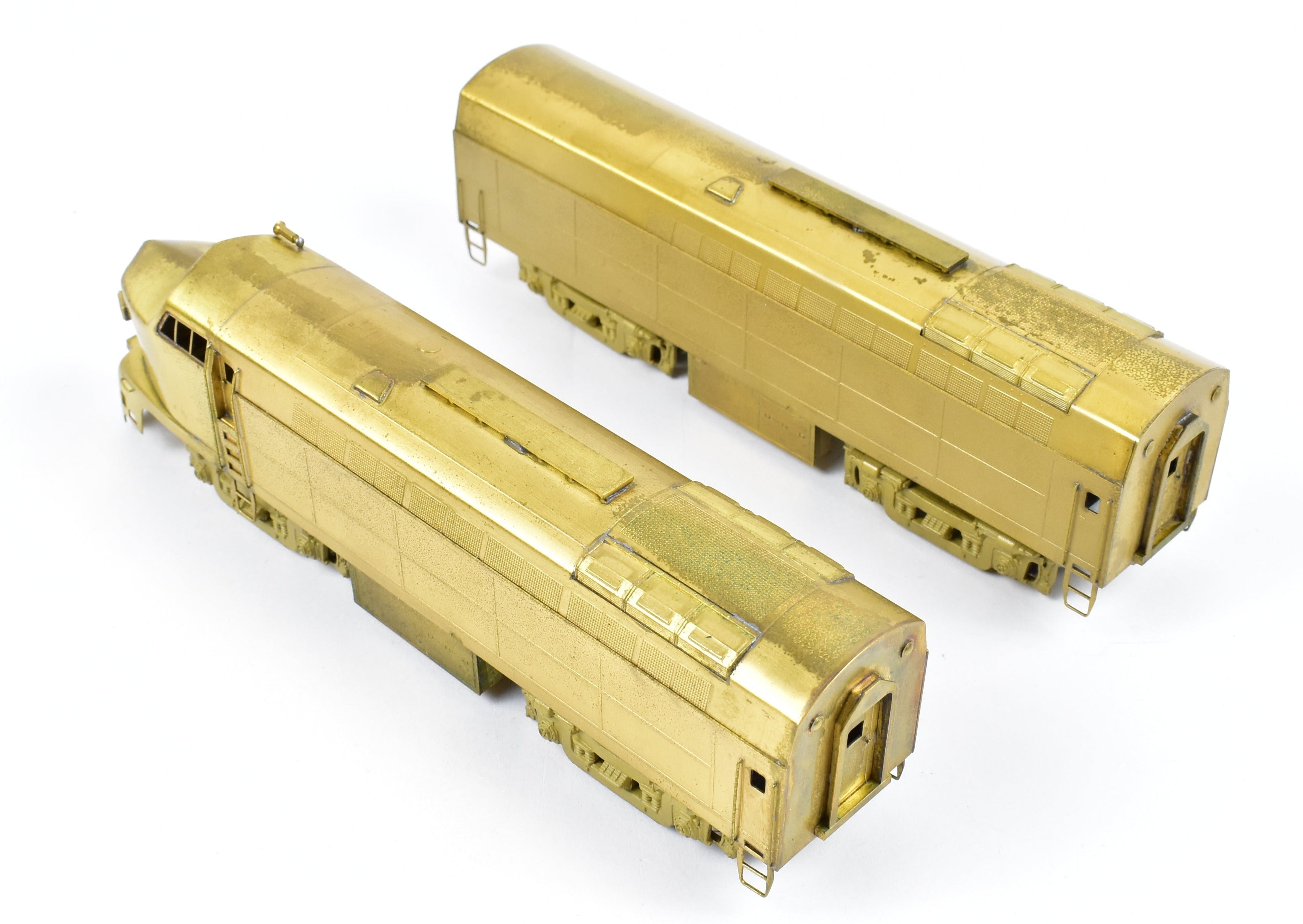 HO Scale Brass ALCO Model Train Set - Various Roads Baldwin RF - 16A & RF - 16B Powered Diesel Locomotives 2 - Unit Set
