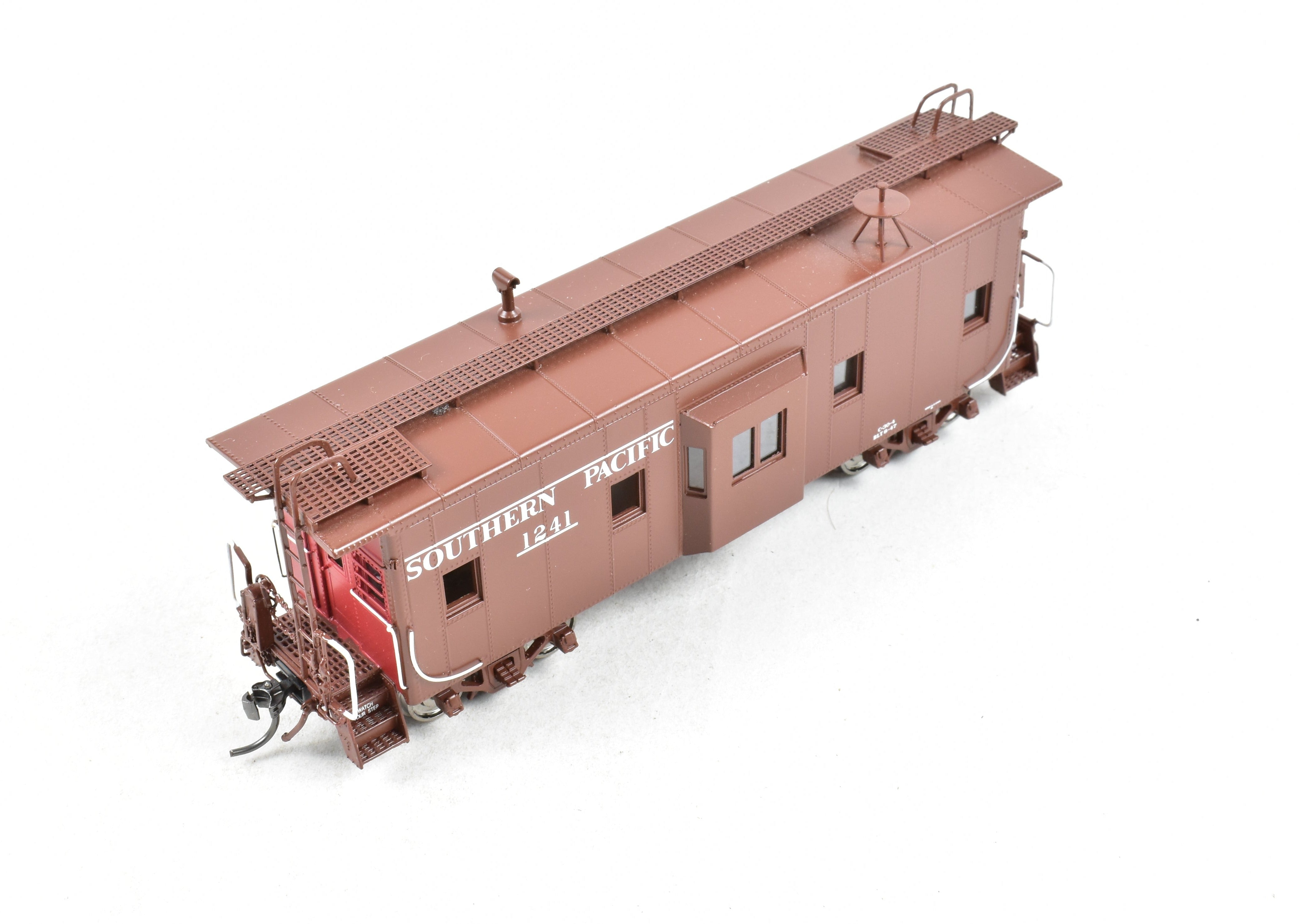 HO Scale Brass Caboose - Challenger Imports SP - Southern Pacific Class C - 30 - 4 BW, Featuring FP No. 1241