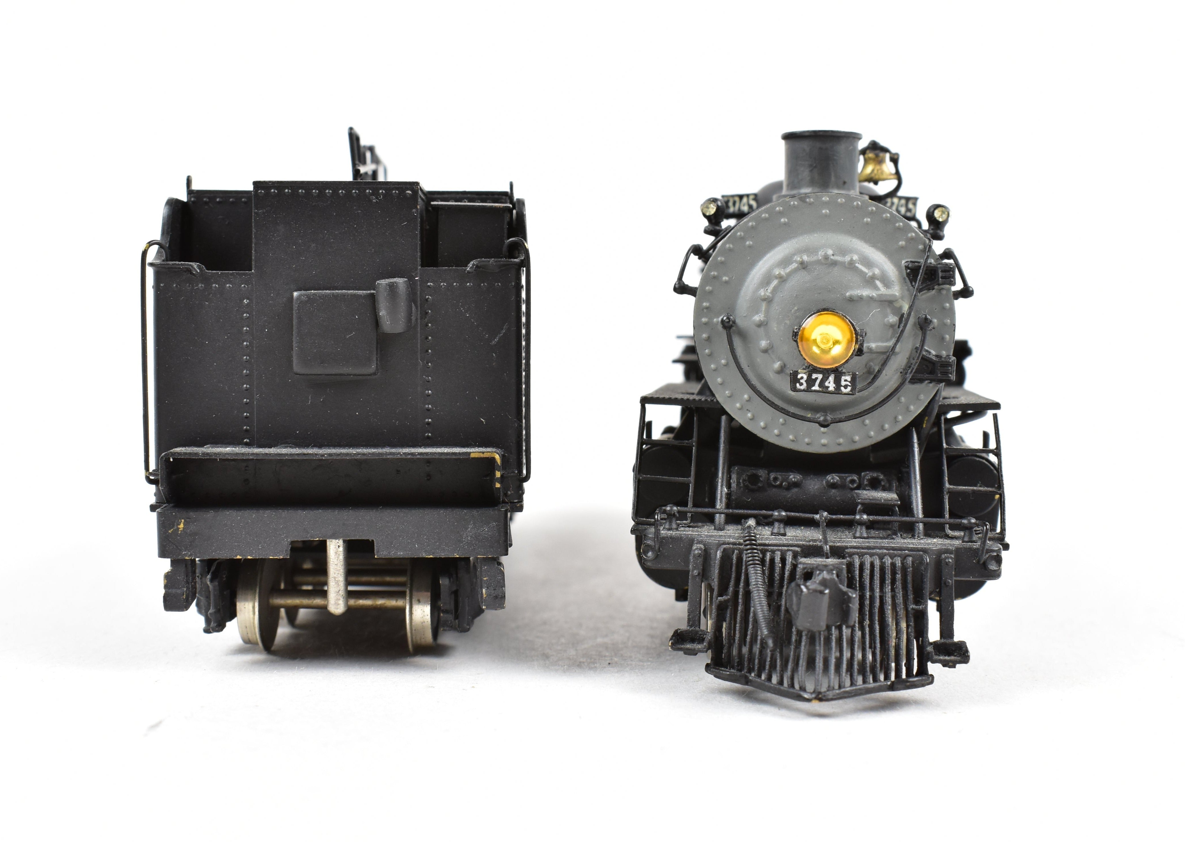 HO Scale Brass Model Train - Balboa ATSF - Santa Fe 3700 Class 4-8-2 Mountain Steam Locomotive CP #3745
