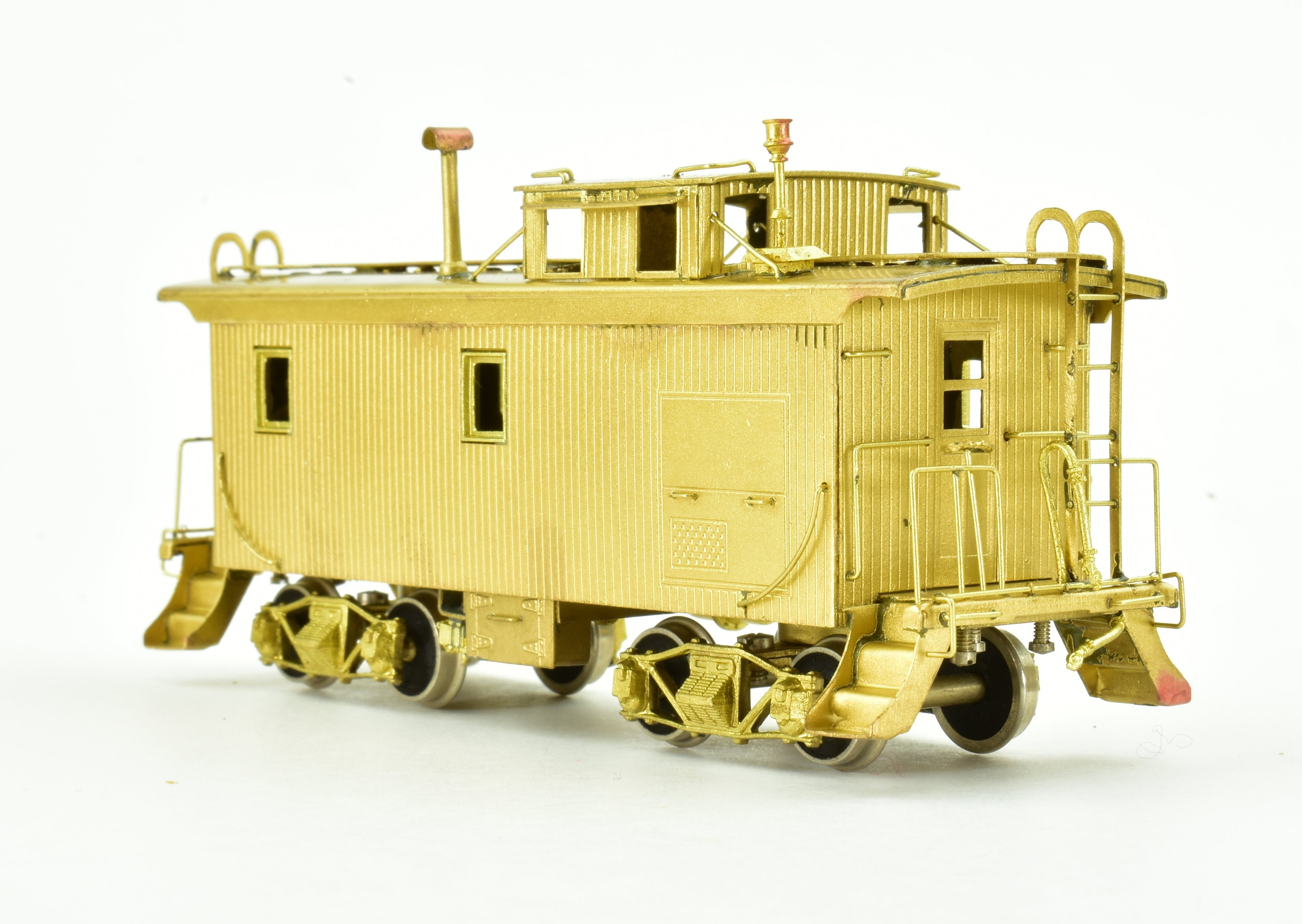HO Scale Brass Model Train - Westside Model Co. DM&IR - Duluth, Missabe, & Iron Range 2-8-8-4 Yellowstone M-4 Steam Locomotive with Caboose