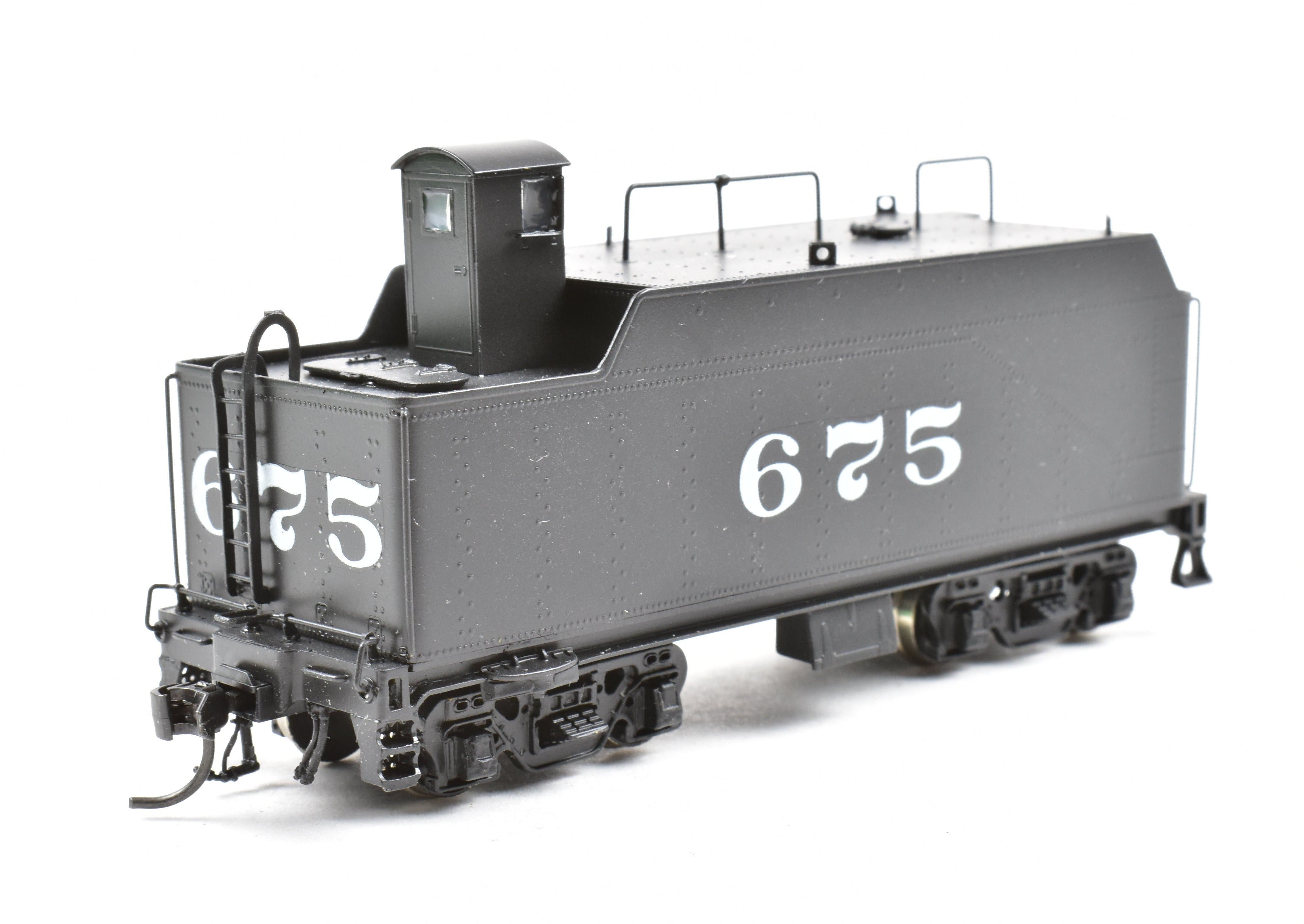 HO Scale Brass Model Steam Locomotive - Overland Models, Inc. OMI SSW - Cotton Belt LO 4-8-2 Mountain Professionally Painted
