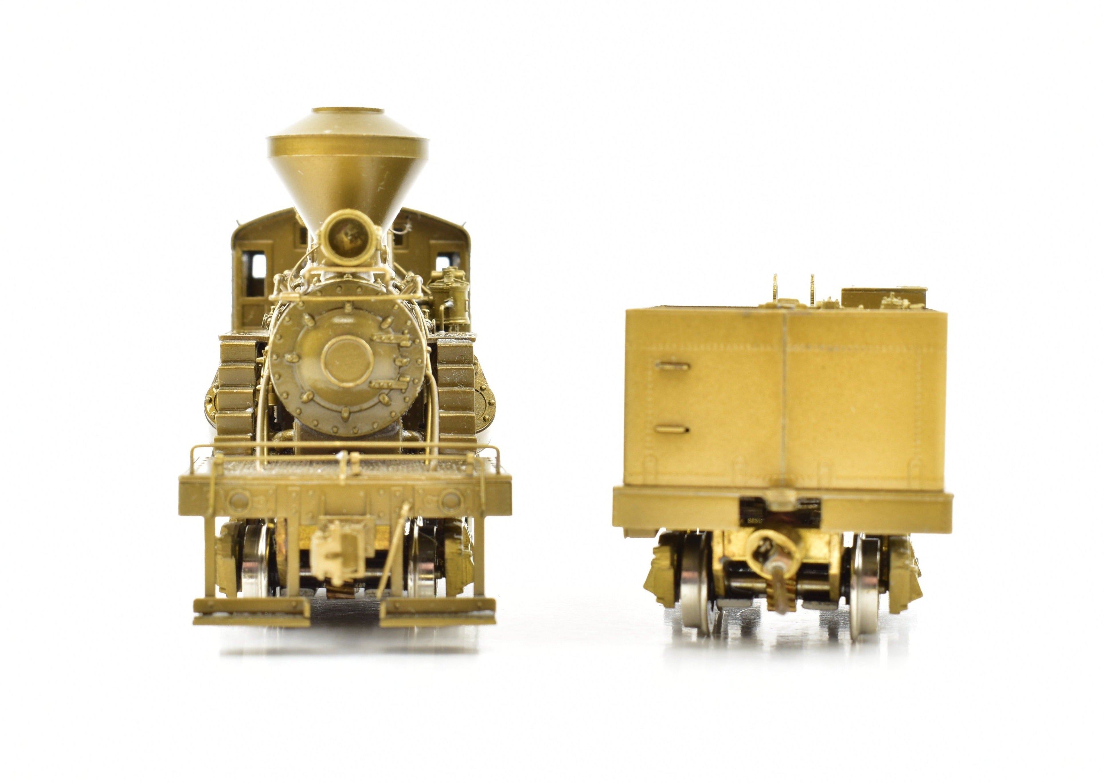 1980 HO Brass PFM - United Hillcrest Lumber Co. 3-Truck Logging Climax Geared Locomotive