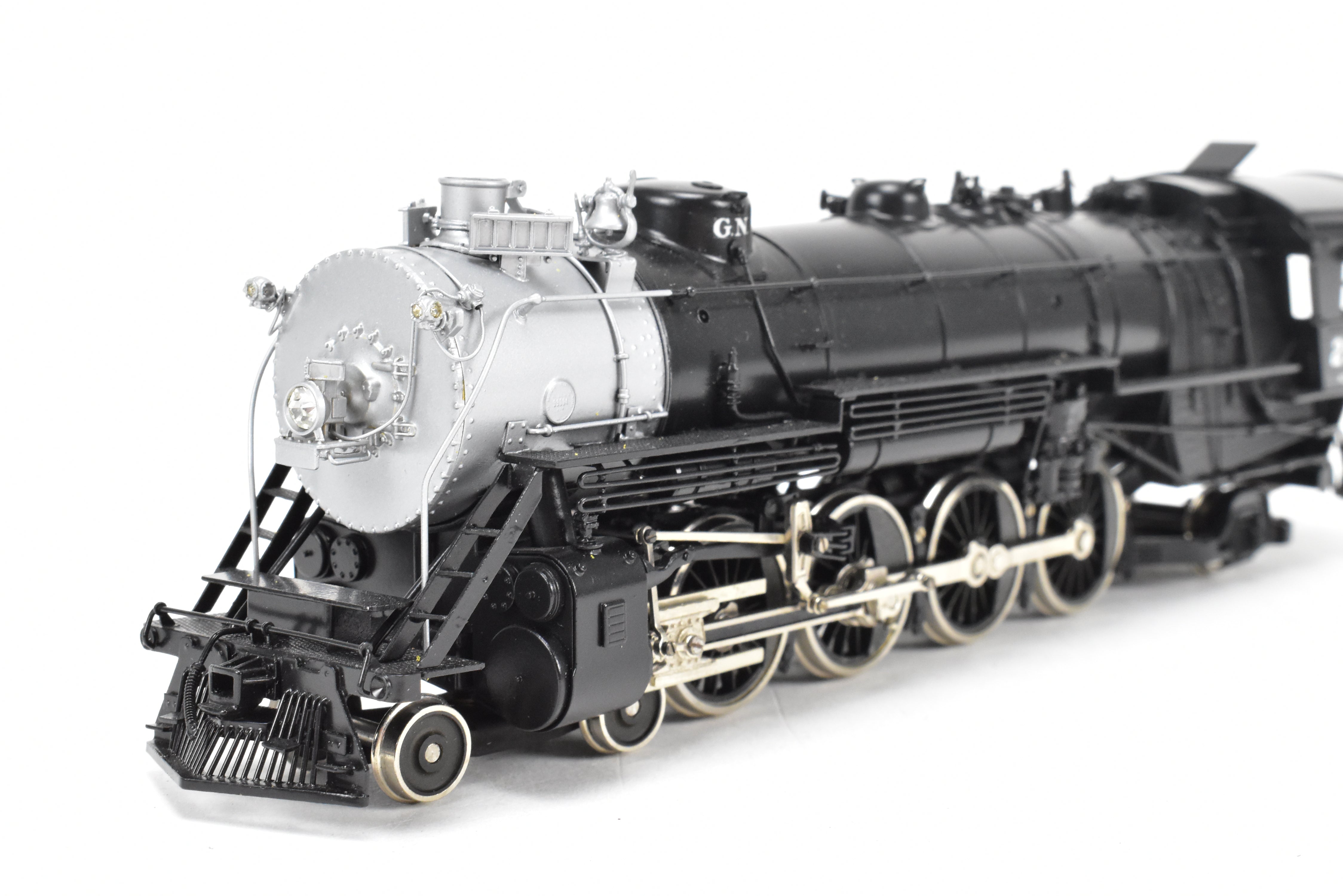 HO Brass Tenshodo Great Northern 4-8-2 Class P-2 Factory Painted Crown #2524, 1974 Run