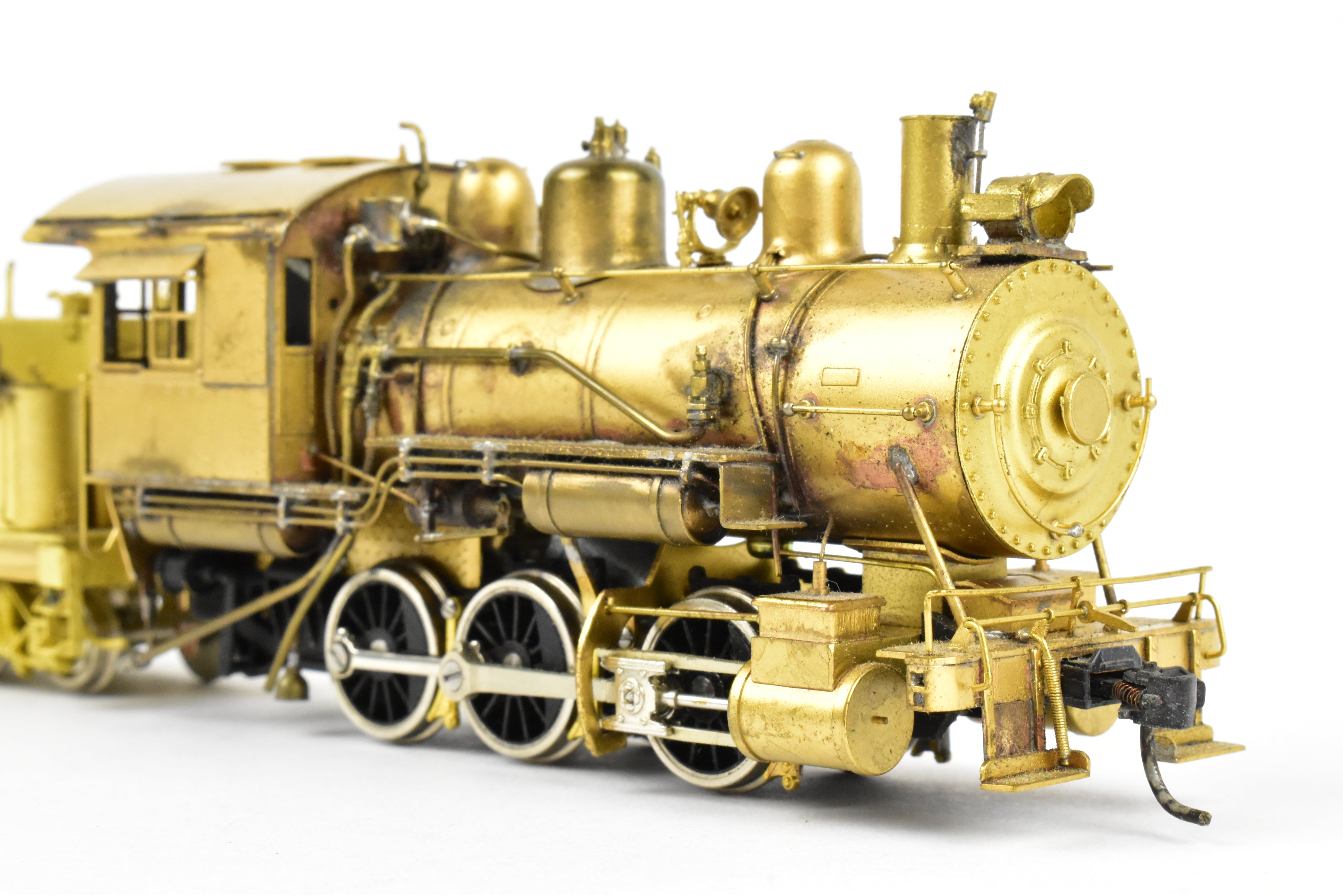 Custom HO Scale Brass Missouri Pacific 0-6-0 No. 9520 Locomotive Model Scratch Built by Joe G. Collias - One of a Kind!