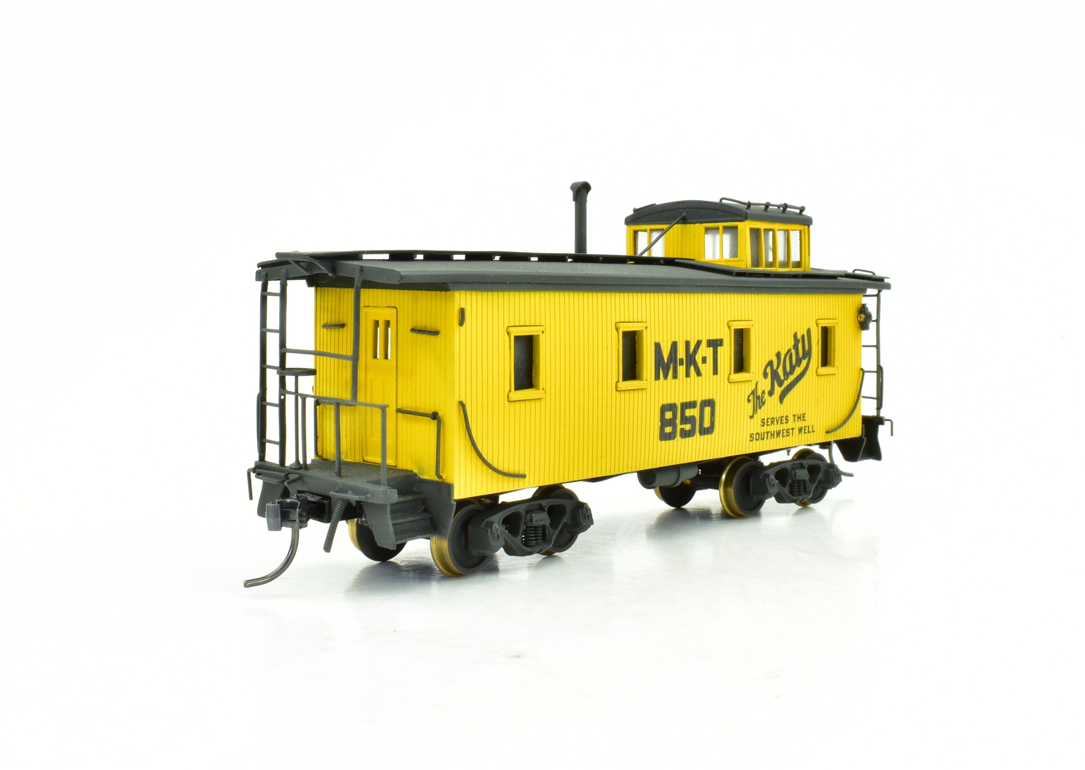 HO Scale Brass Hallmark Models Missouri Kansas Texas Katy Wood-Sheathed Caboose CP