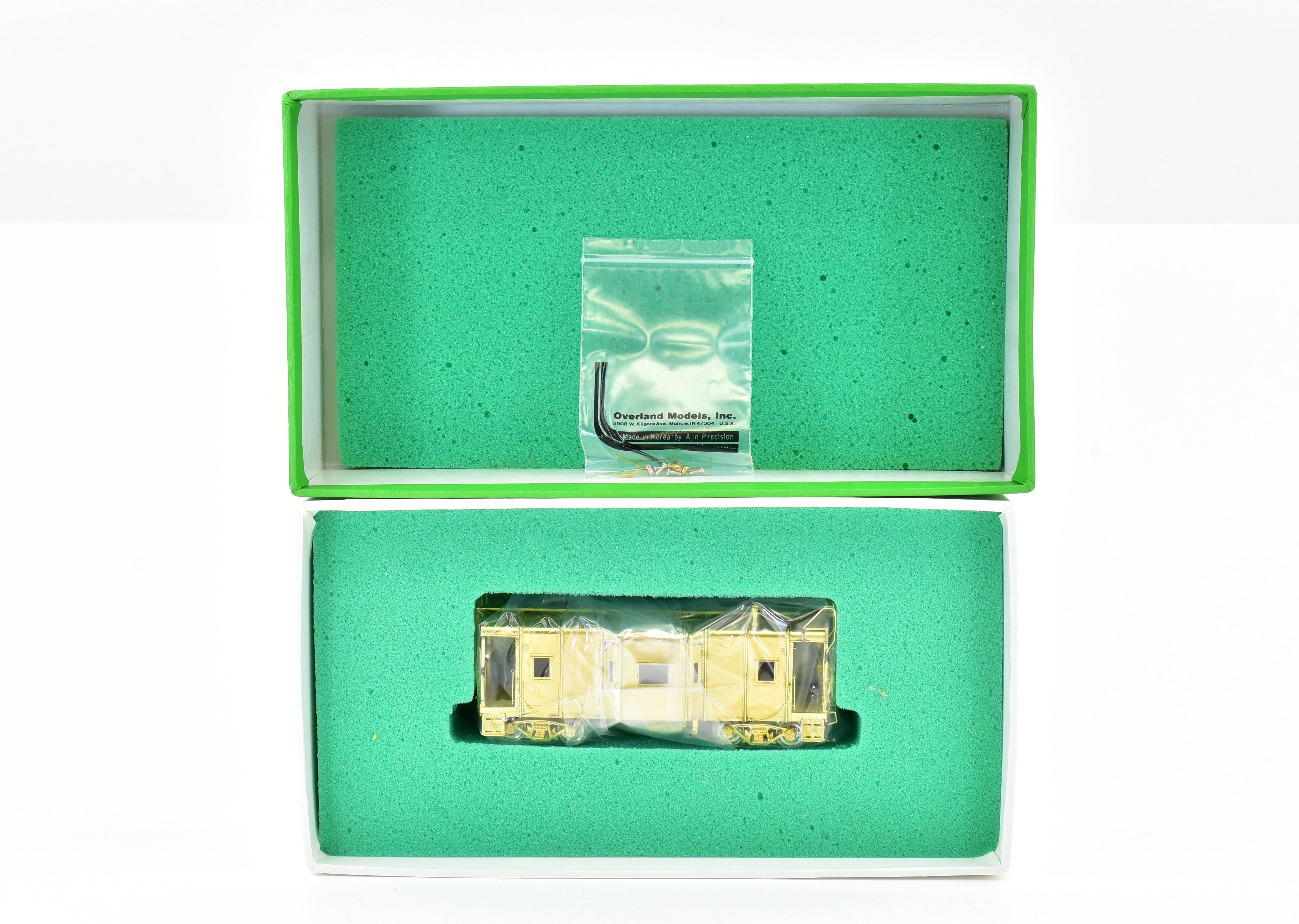 HO Scale Brass B&O I-5 Bay Window Caboose by OMI Overland Models