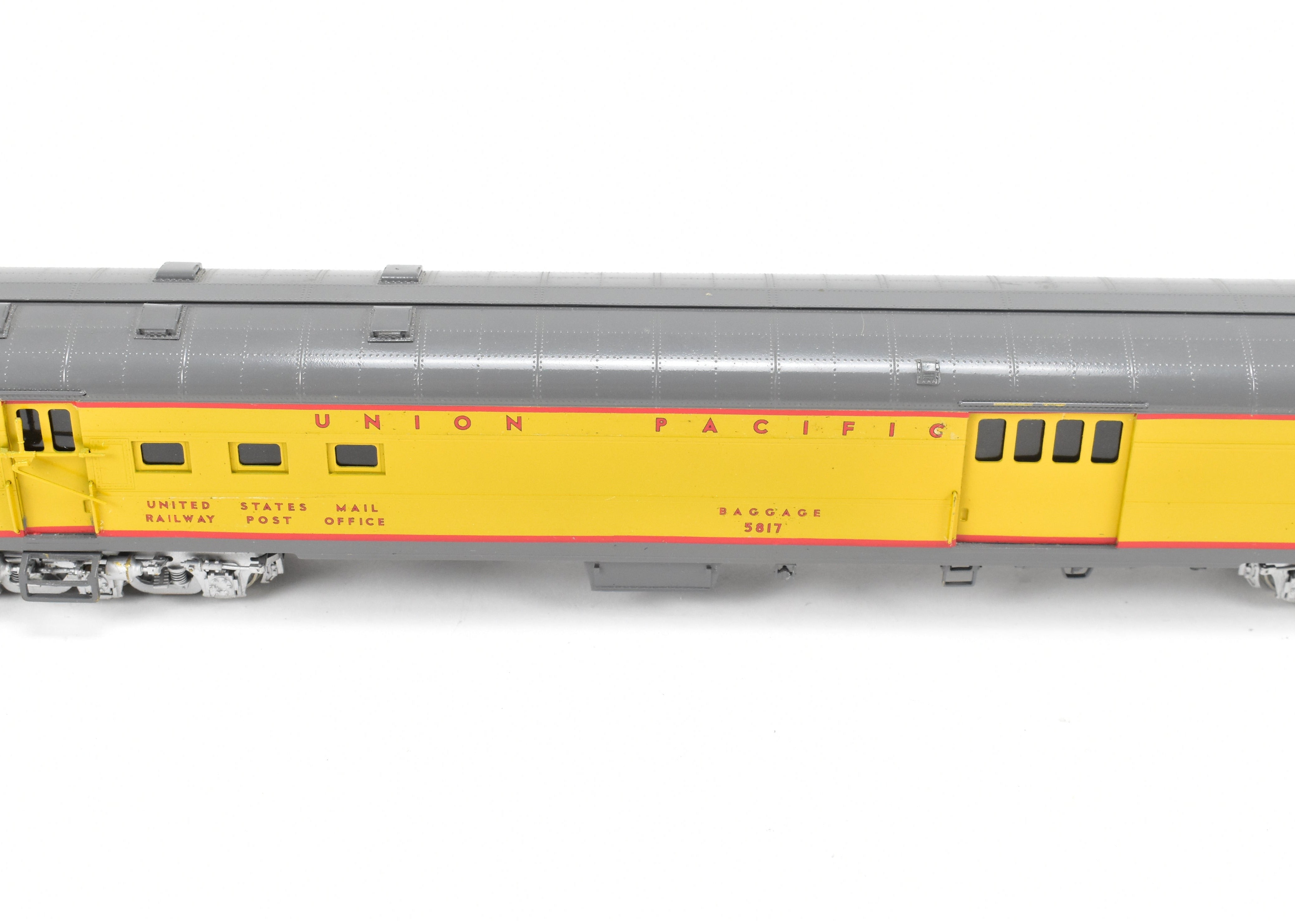 HO Brass Wasatch UP Union Pacific 1950 Postal Mail Storage Cars 5811 - 5813, C/P #5817