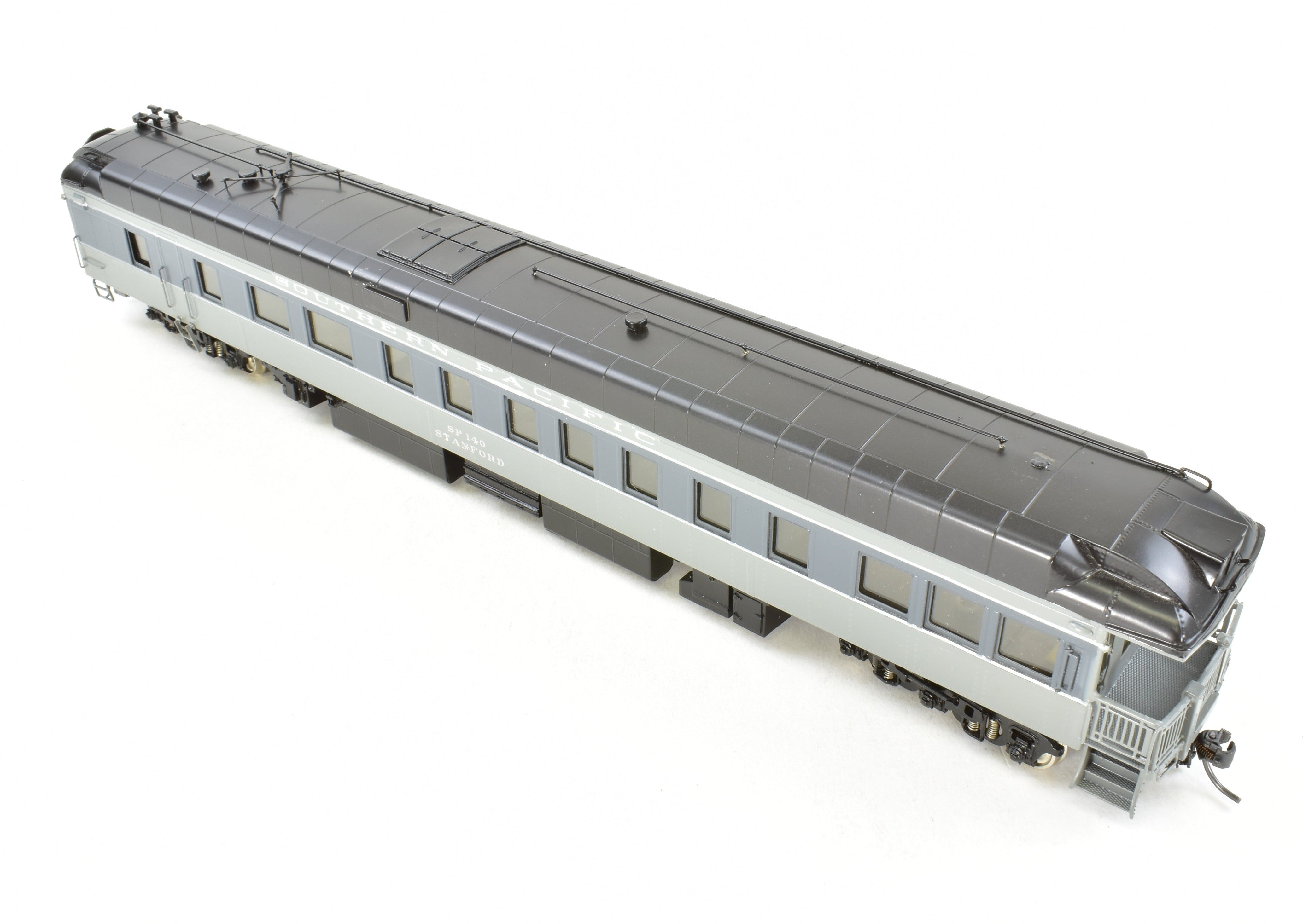 HO Brass Precision Scale Co. SP Southern Pacific Business Official Car in Two-Tone Grey