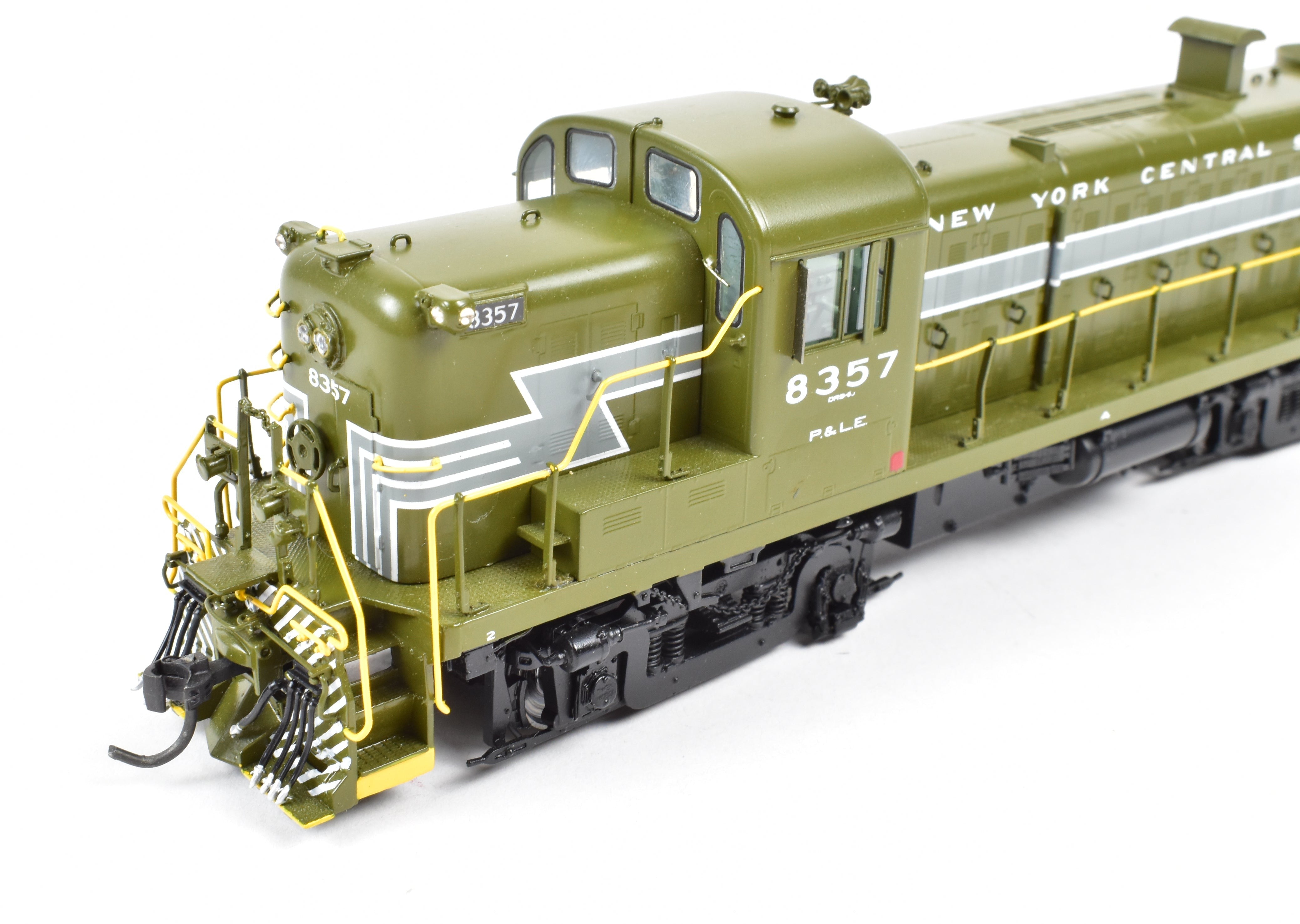 Overland Models, Inc. Olive Green P&LE RS-3 F/P #8357 DDC Equipped Brass Model