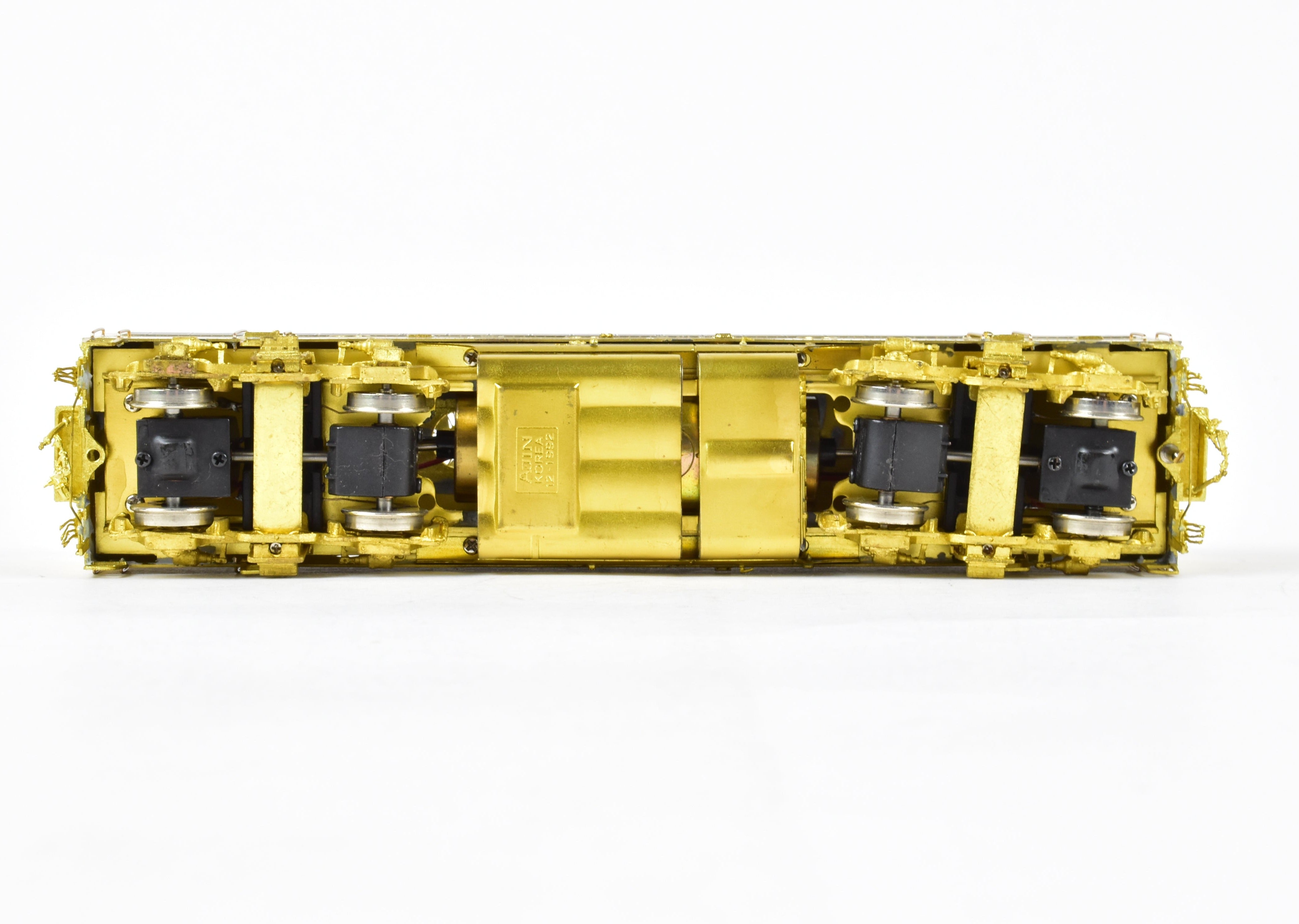 HO Scale Brass OMI - Overland Models Inc. Western Pacific EMD F7B Nos. 913B,C - 921B,C Freight Locomotive Models with Steam Headlight from the 1960 Era