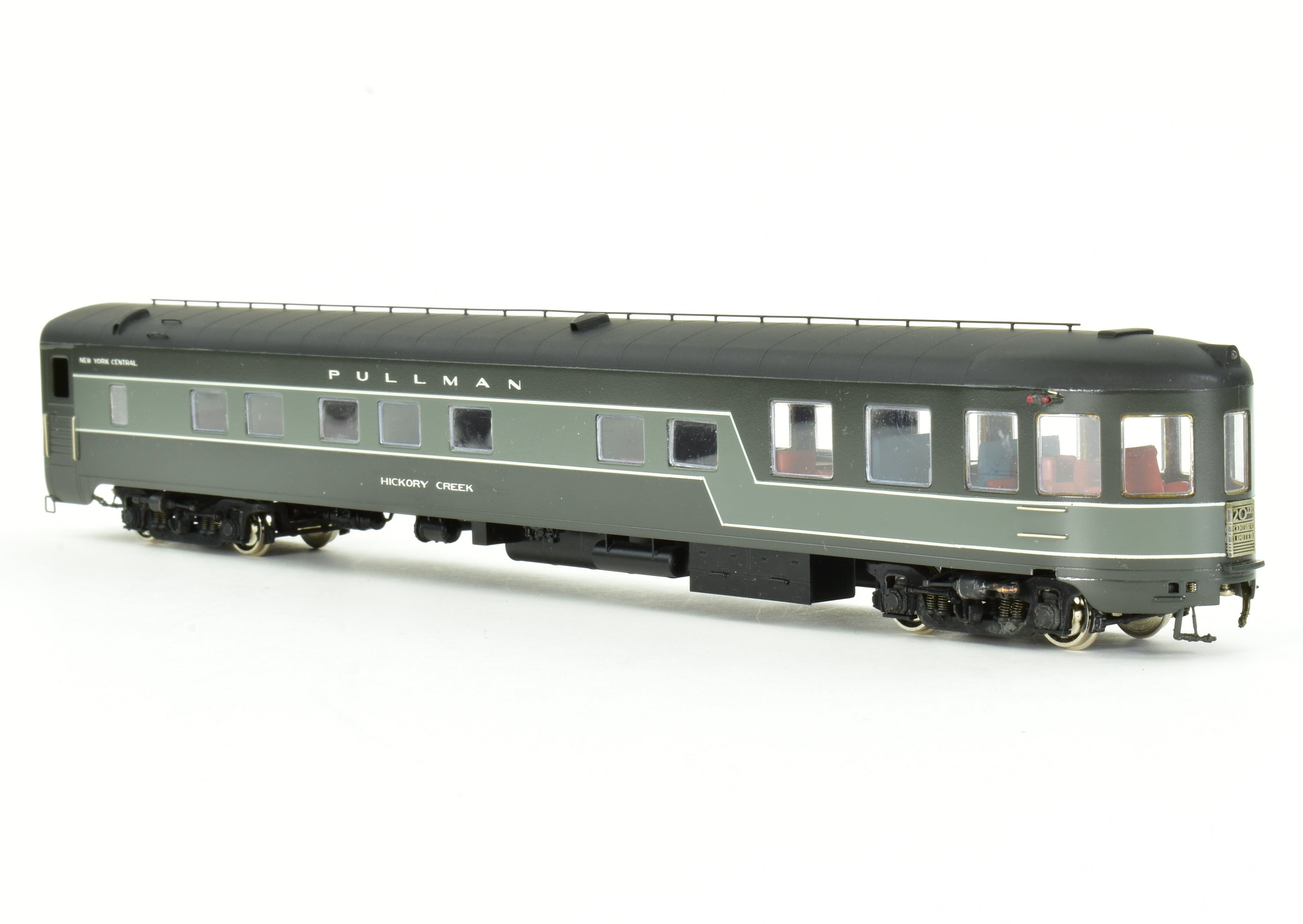 HO Scale Brass Model Train Set - Erie Limited NYC - New York Central 1948 20th Century Limited with 2 E7 A/B Locomotives and 9-Car Set