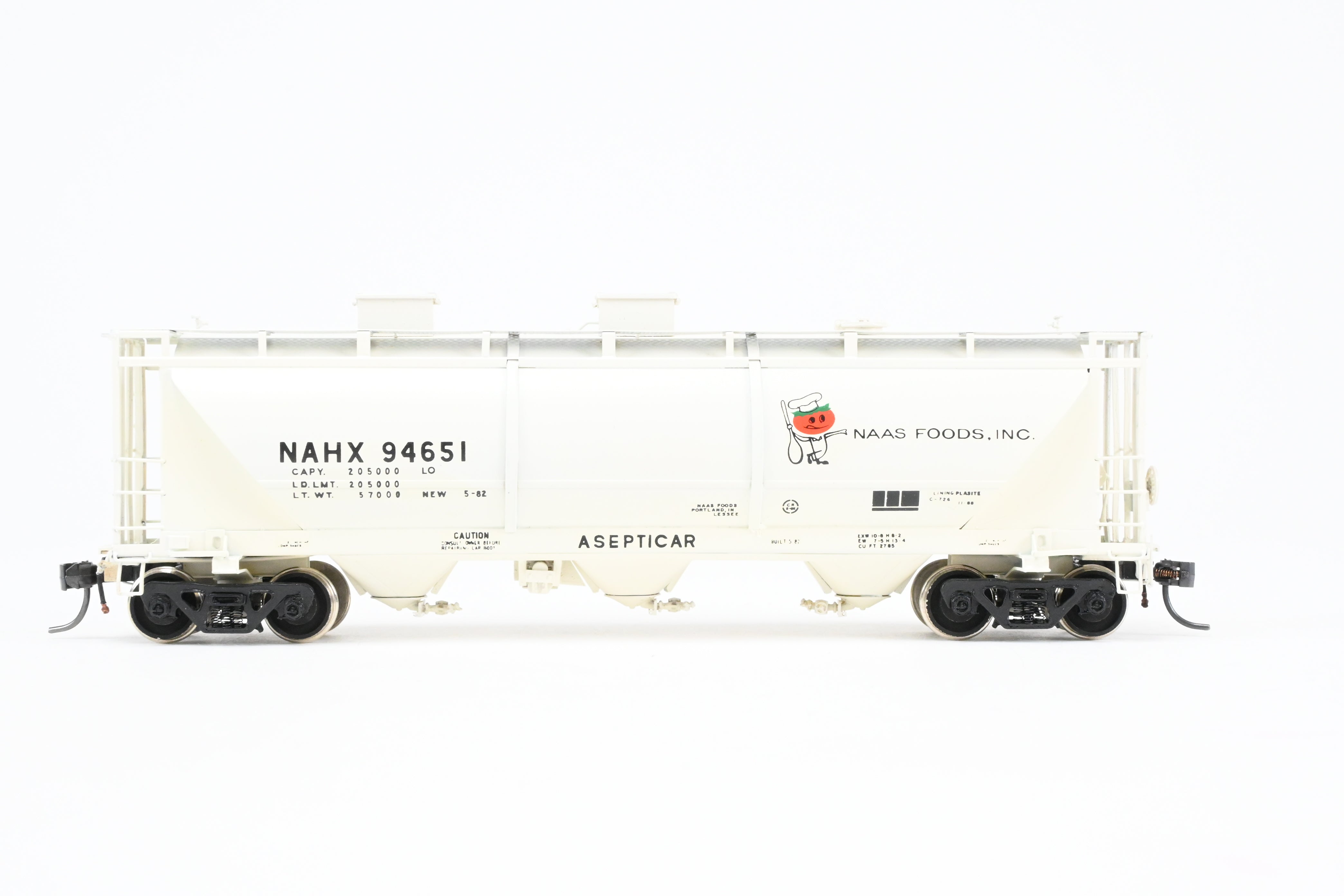 HO Brass OMI North American Hopper CP No. 94651, Custom Painted