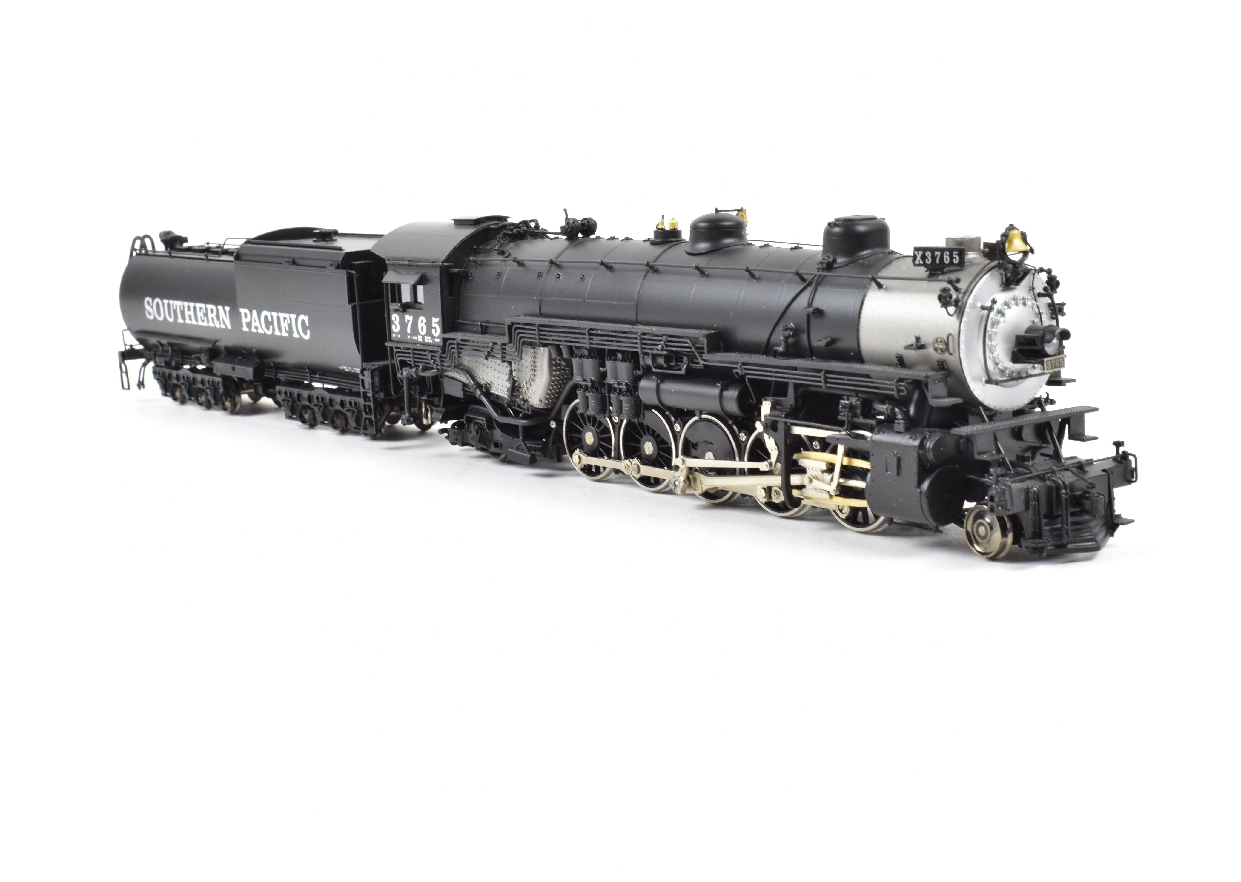 HO Brass Precision Scale Co. Southern Pacific F-5 2-10-2 Factory Painted Locomotive No. 3765