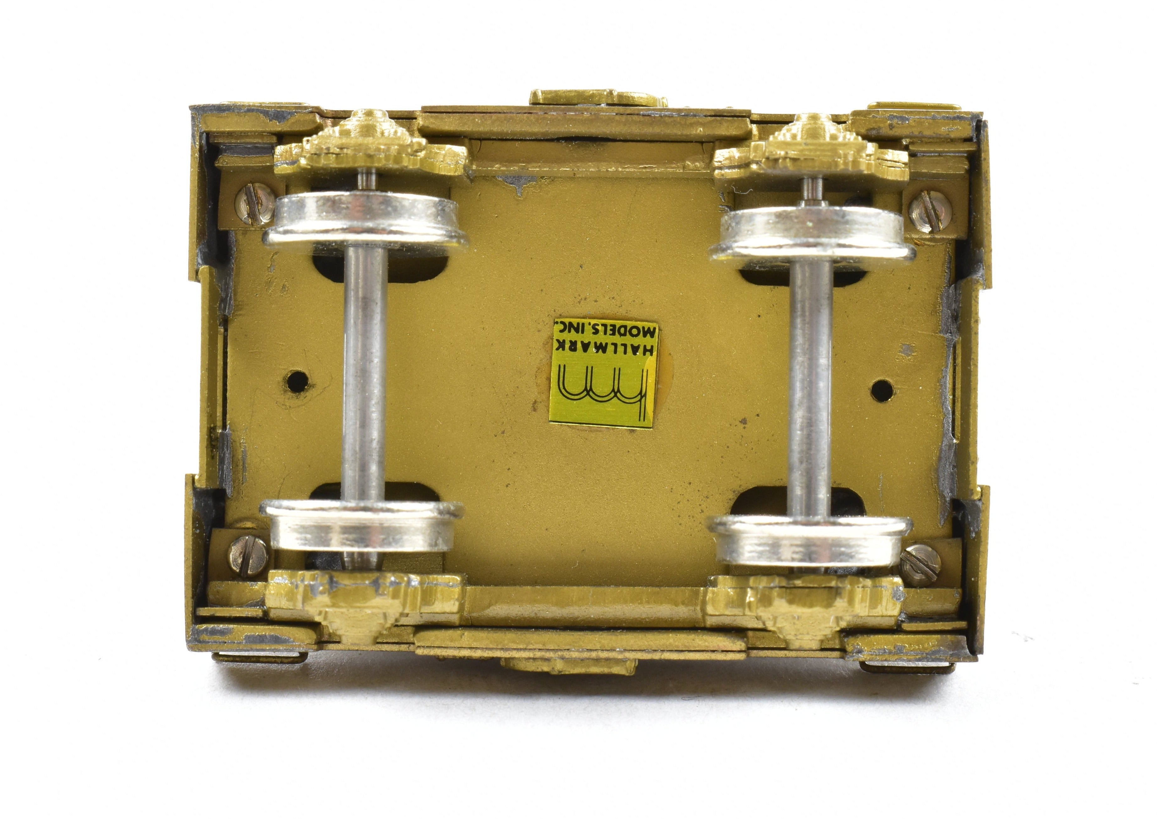 HO Scale Brass Hallmark Model Collectible 80,000-Lb Scale Test Car for Various Roads