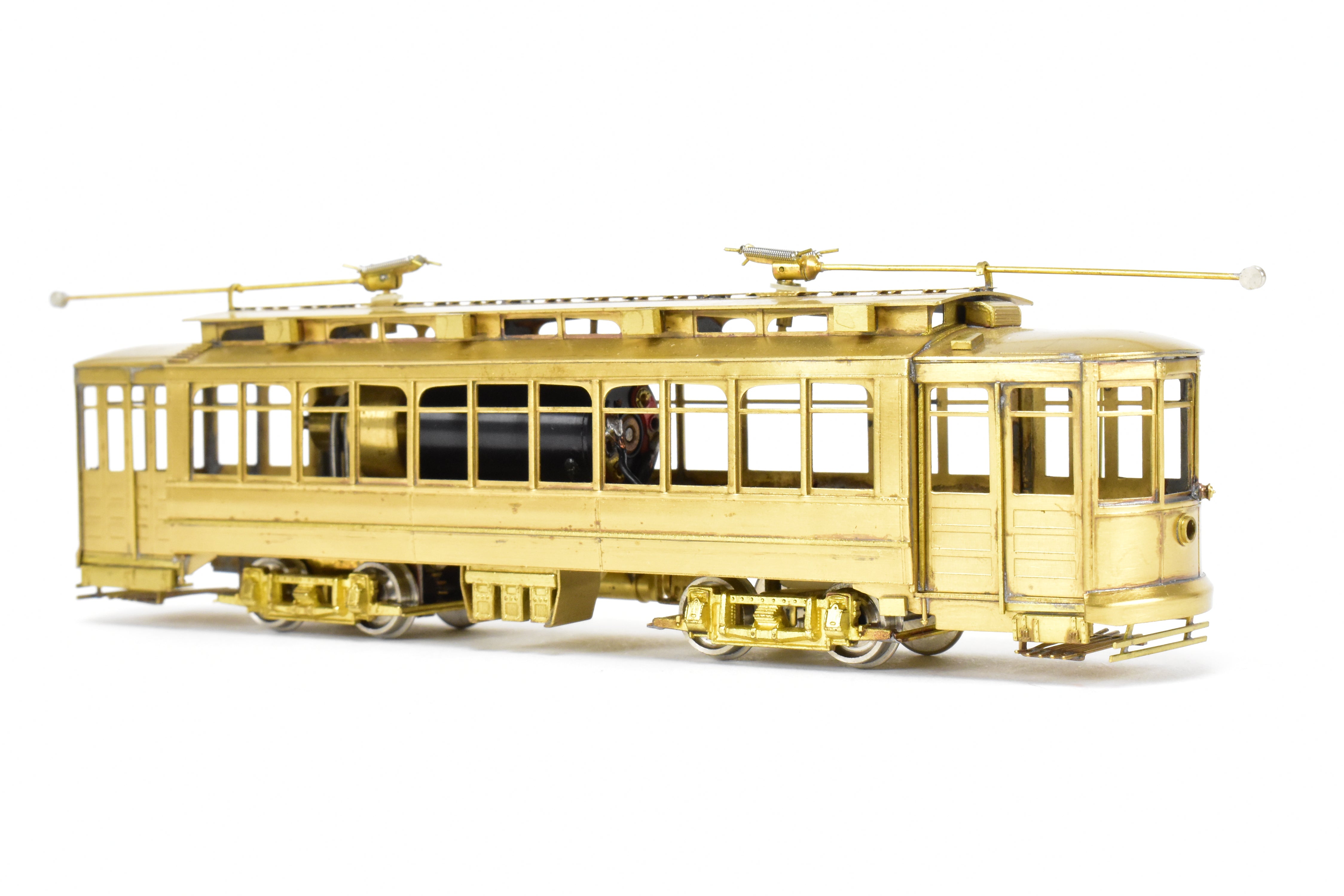 High - Quality HO Scale Brass Chicago Surface Lines Short Brill Car Model 347 CSL by Fairfield Models in Brand - New REBOXX Box with Mislabel