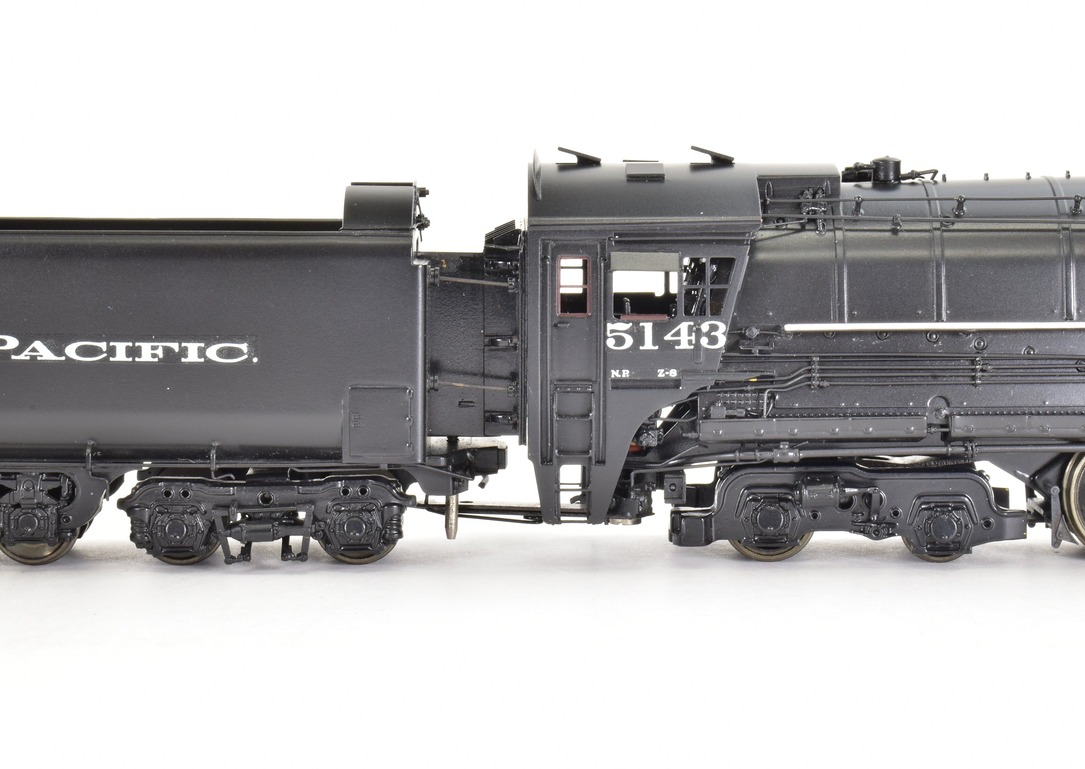 HO Scale Brass Model Train - PFM Northern Pacific Class Z - 8 4 - 6 - 6 - 4 FP from Tenshodo, 1995 Production Run
