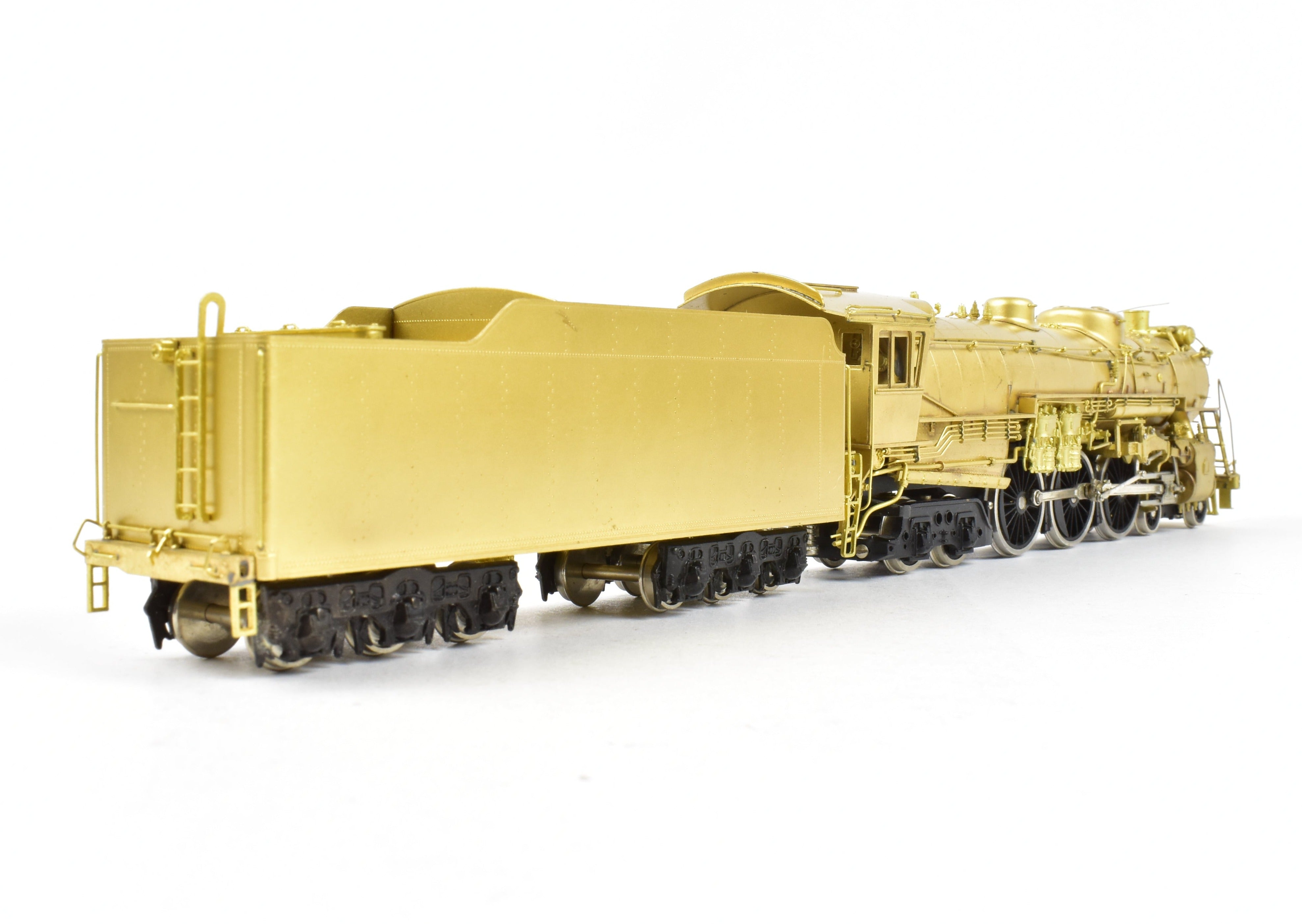 HO Scale Brass 4-6-4 Standard Hudson S-Class 3000 NPP Nickel Plated Model