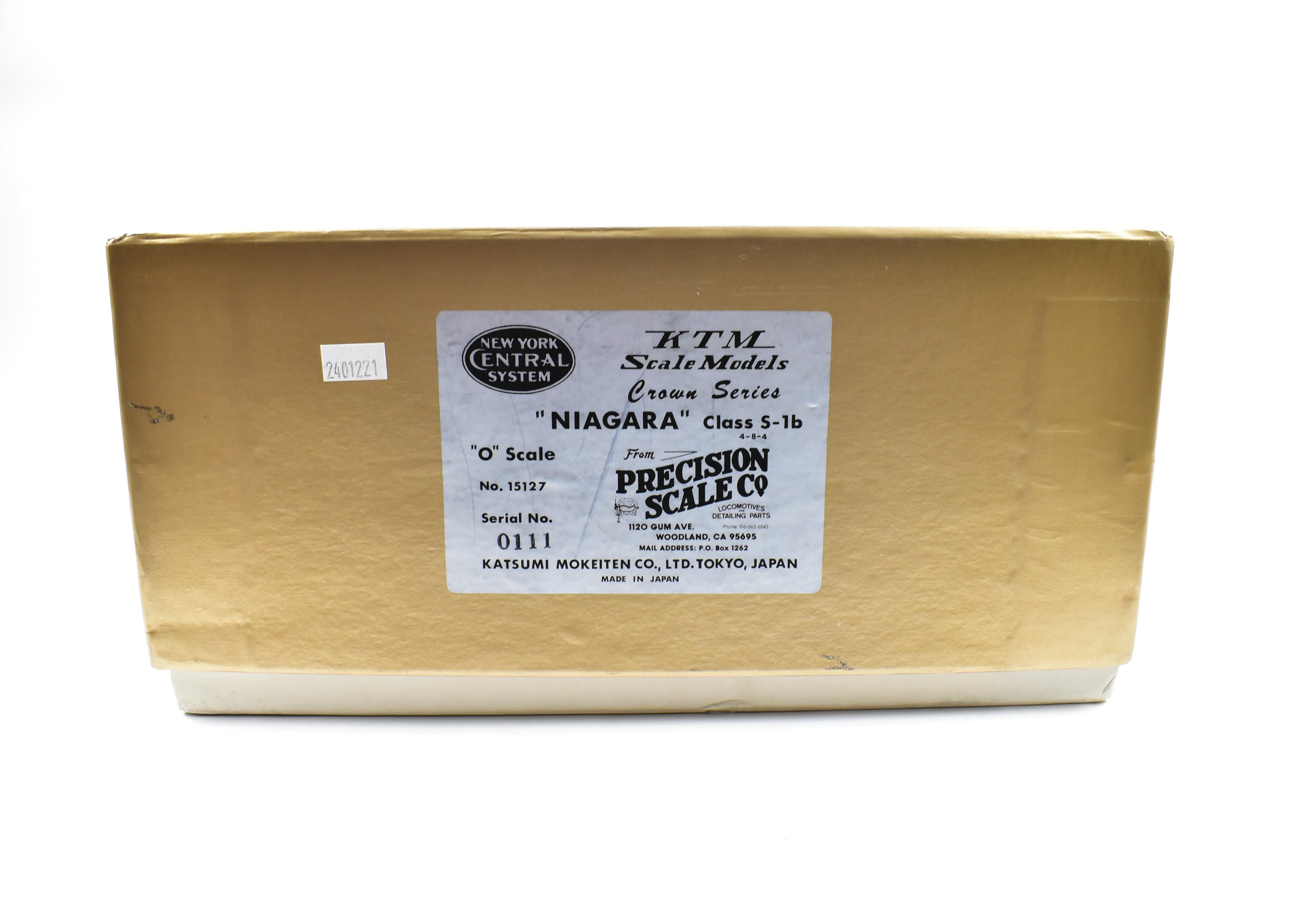 Brand New Unopened O Scale Brass PSC S1B Niagara 4-8-4 Model