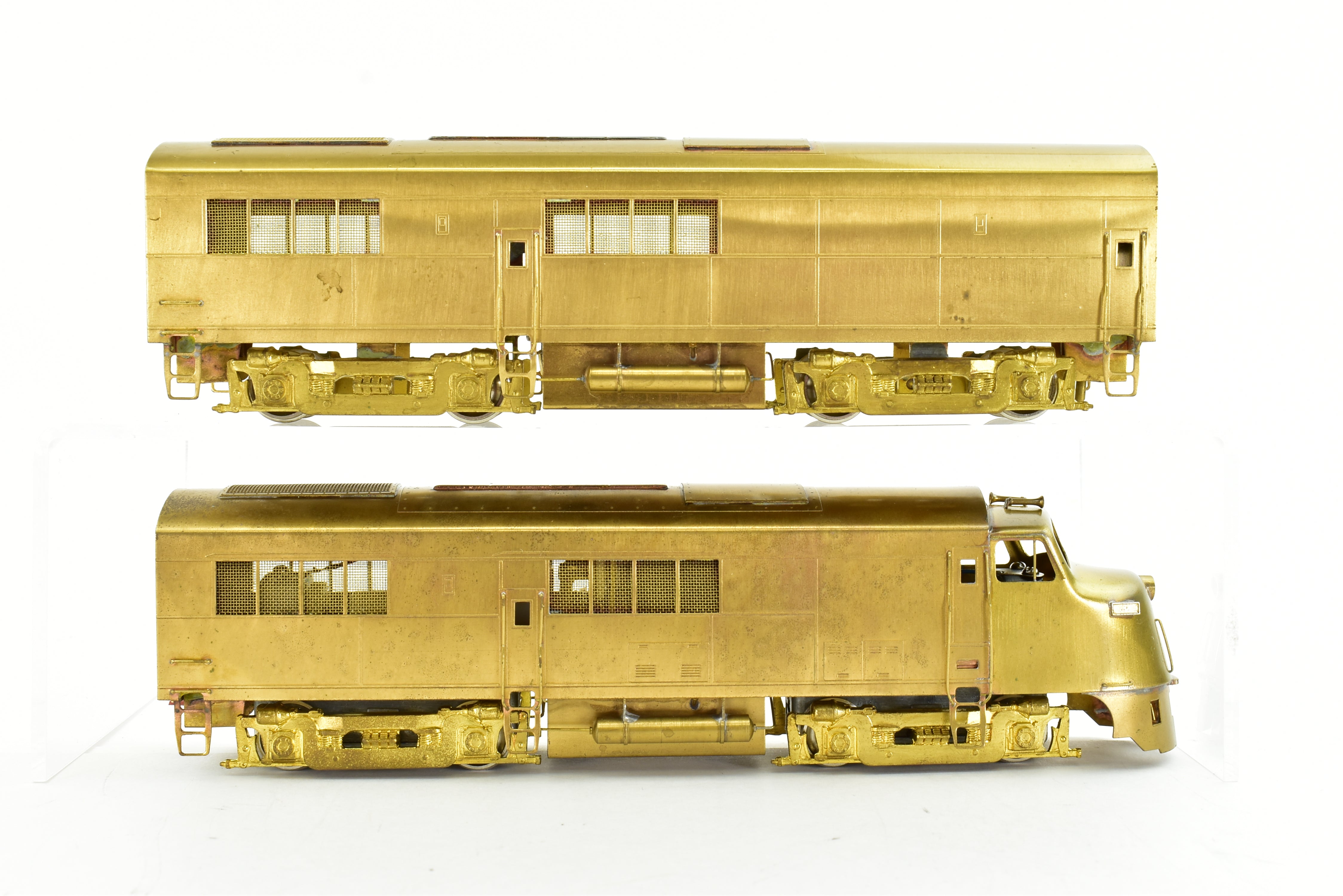 HO Scale Brass Baldwin DR-4-4-1500 Baby Face A/B Set by Hallmark Models
