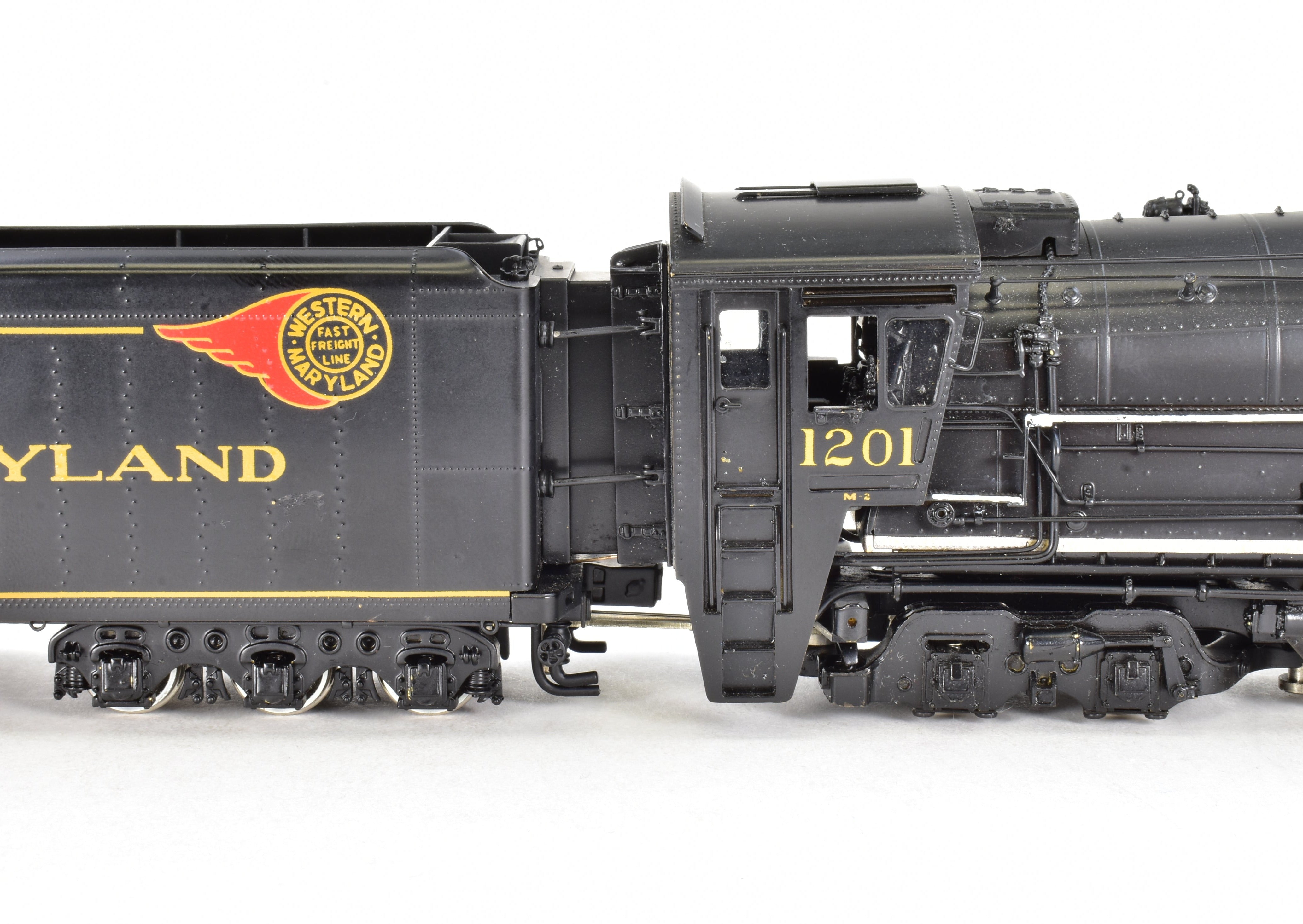 HO Scale Brass PSC Precision Scale Co. Western Maryland 4-6-6-4 M-2 FP #1201 Model