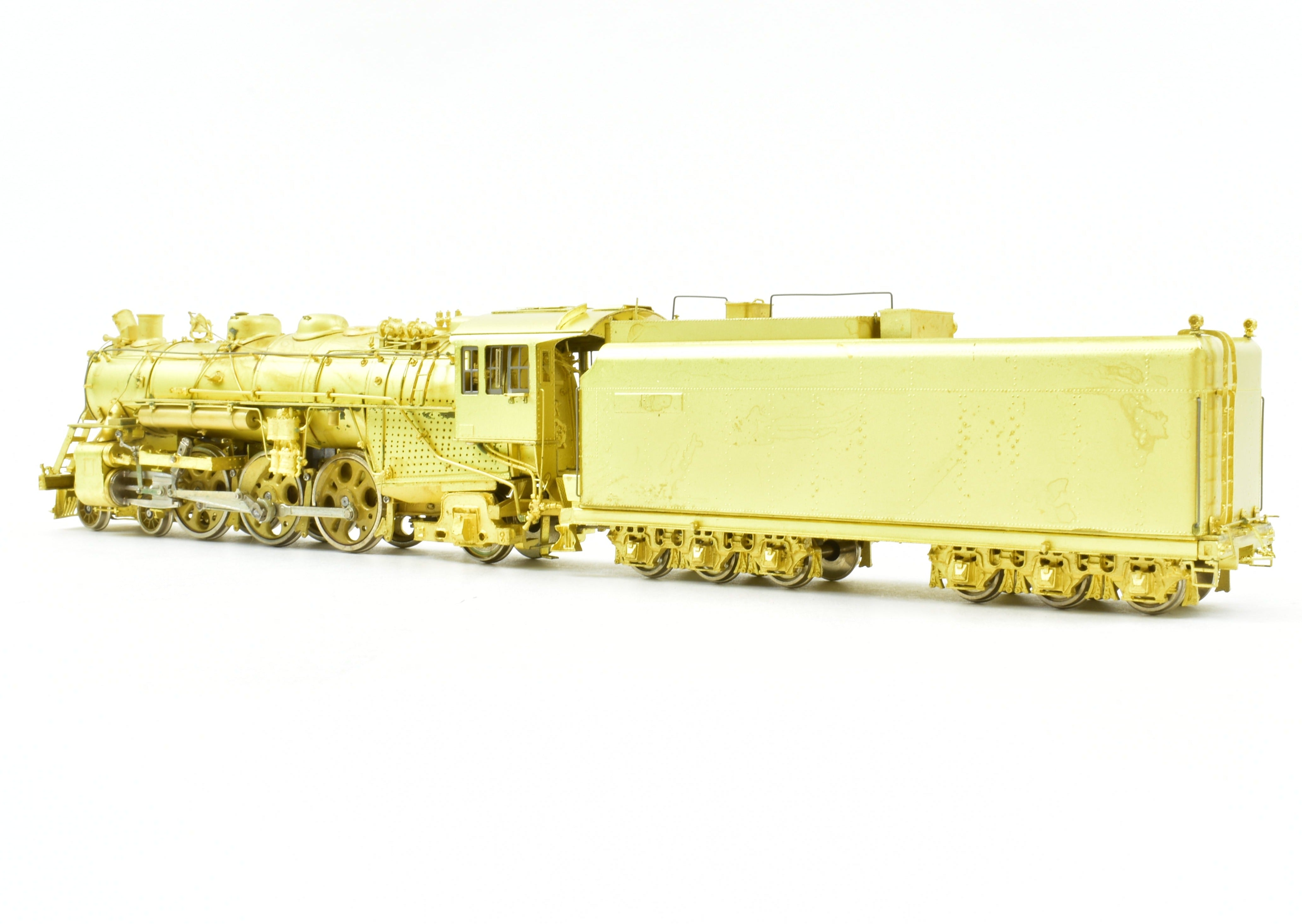 HO Scale Brass Model Train - Overland Models C&NW Chicago & North Western E2a 4-6-2 Pacific Locomotive Replica