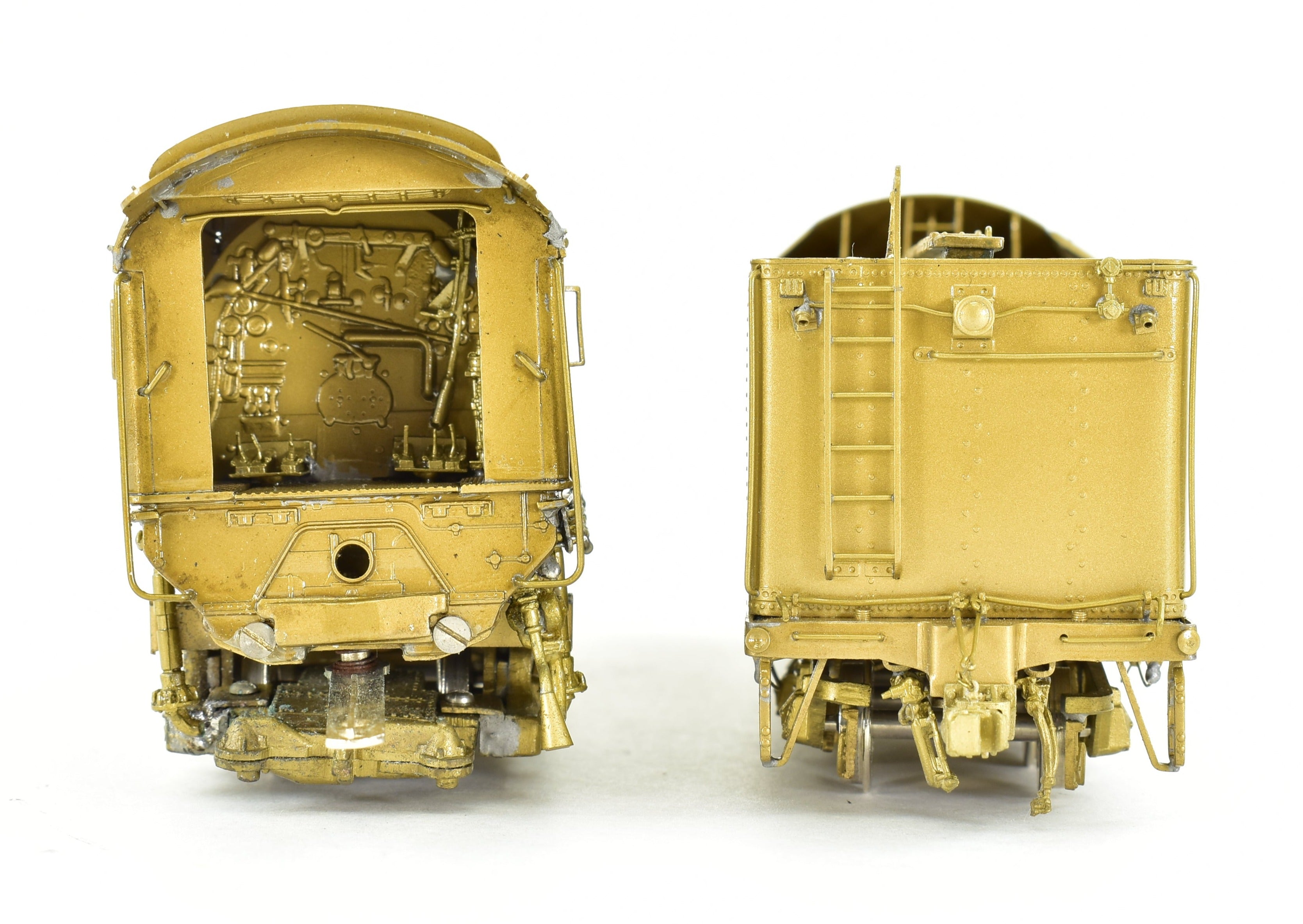 HO Scale Brass OMI C&O J-3 4-8-4 Locomotives #605 & 606, Sold As-Is