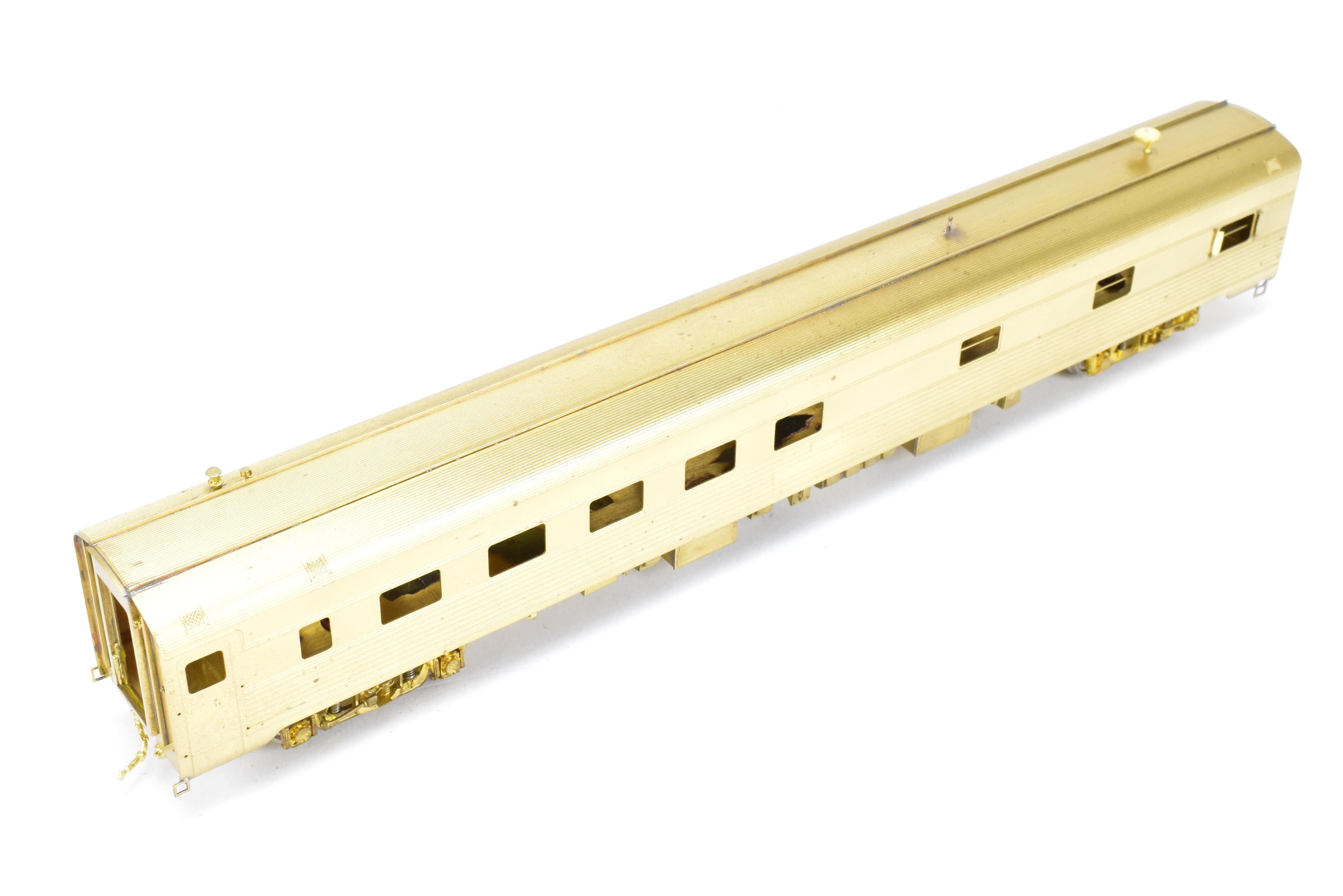 High - Quality HO Scale Brass Cascade Models Union Pacific Budd 10 RMT - 6DBR Cabarton Staff Car Model #202