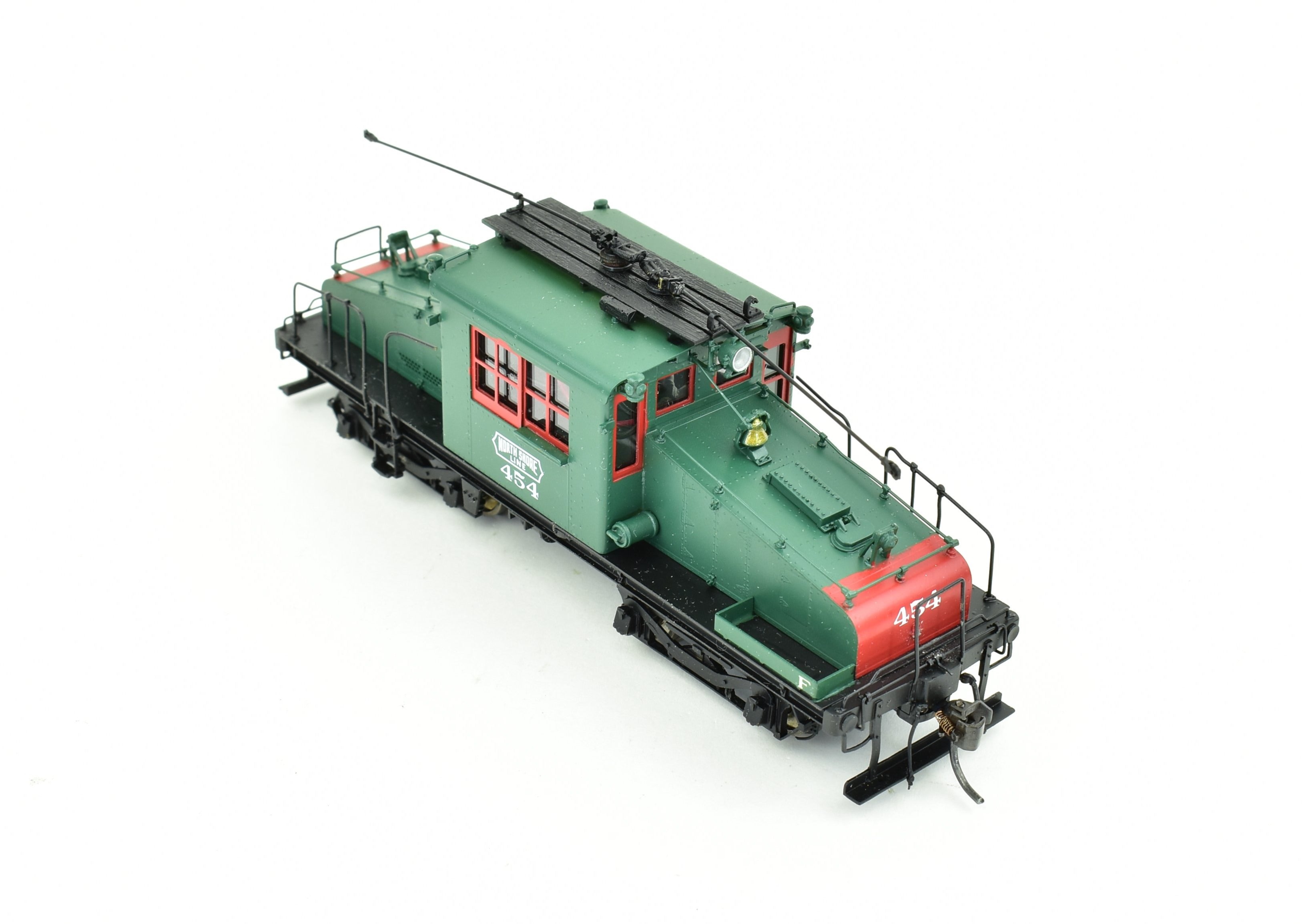 HO Scale Brass CNS&M North Shore Line GE - ALCO Steeple Cab Electric #454 FP Model