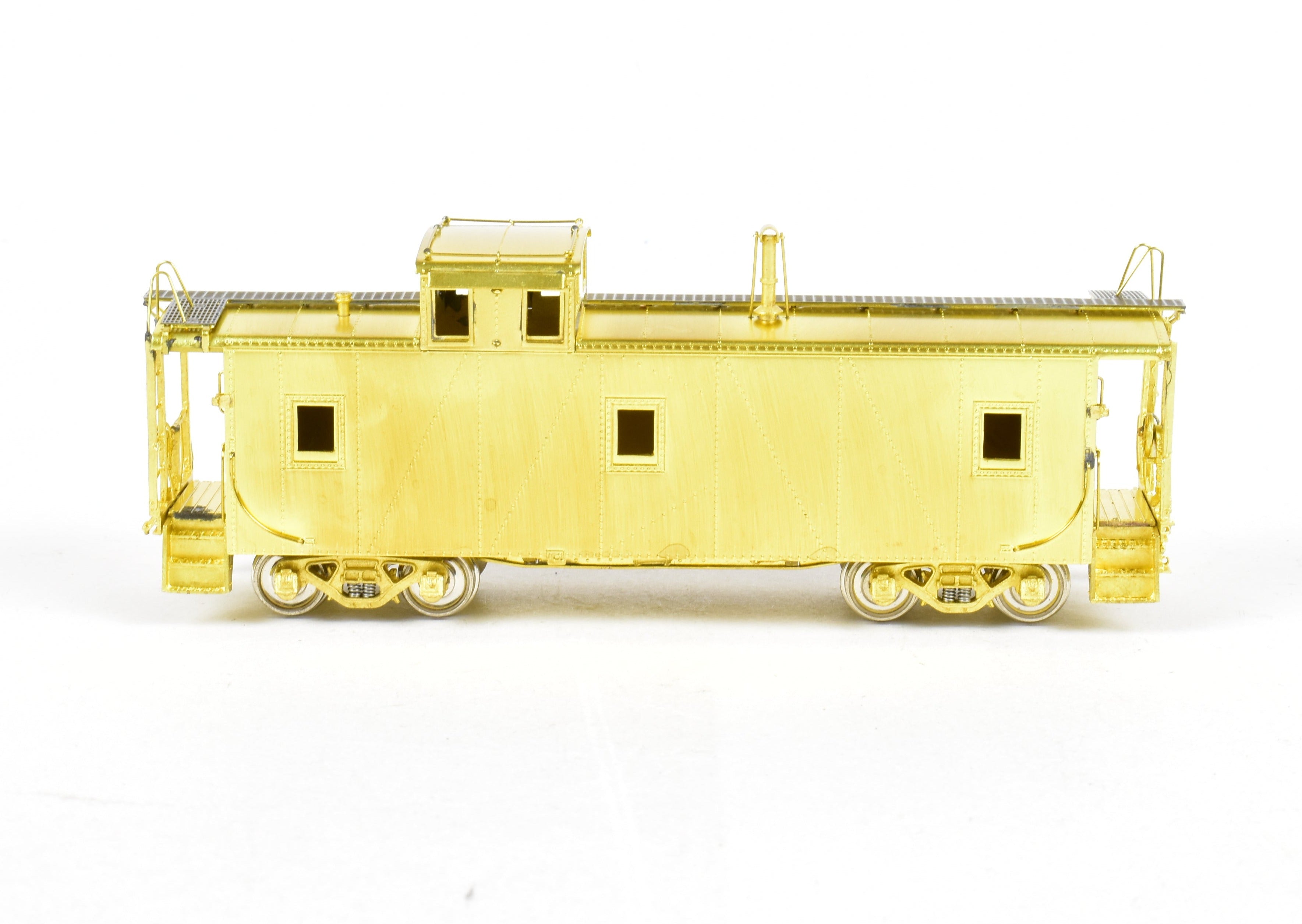 HO Scale Brass OMI - Overland Models, Inc. Missouri Pacific Steel Caboose with Rivets, Model Numbers Ranging from #1016 to #1050