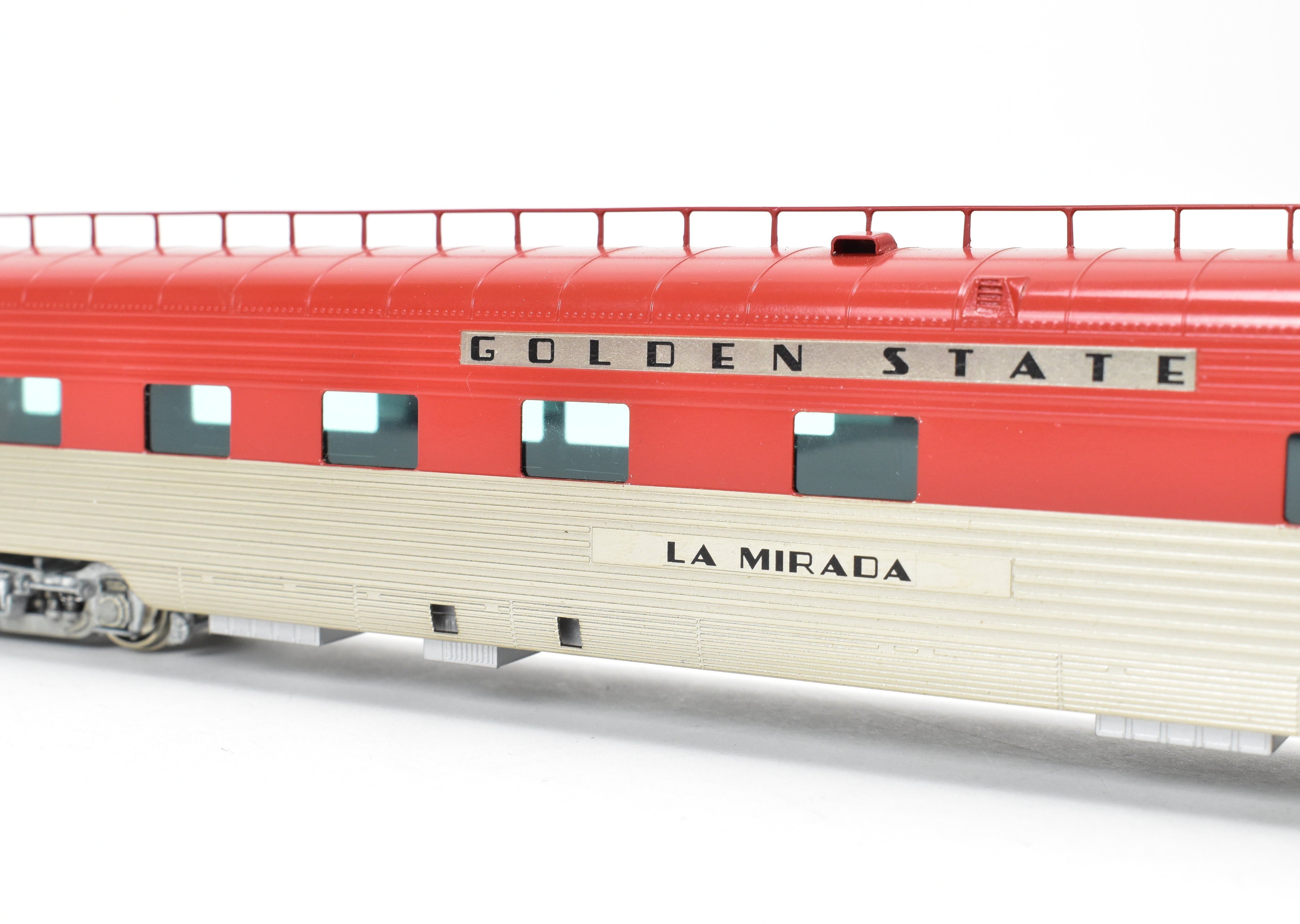 HO Scale Brass Challenger Imports CRI&P/SP 10-Car Passenger Train Set Factory Painted - Incomplete, Rock Island and Southern Pacific Golden State Edition