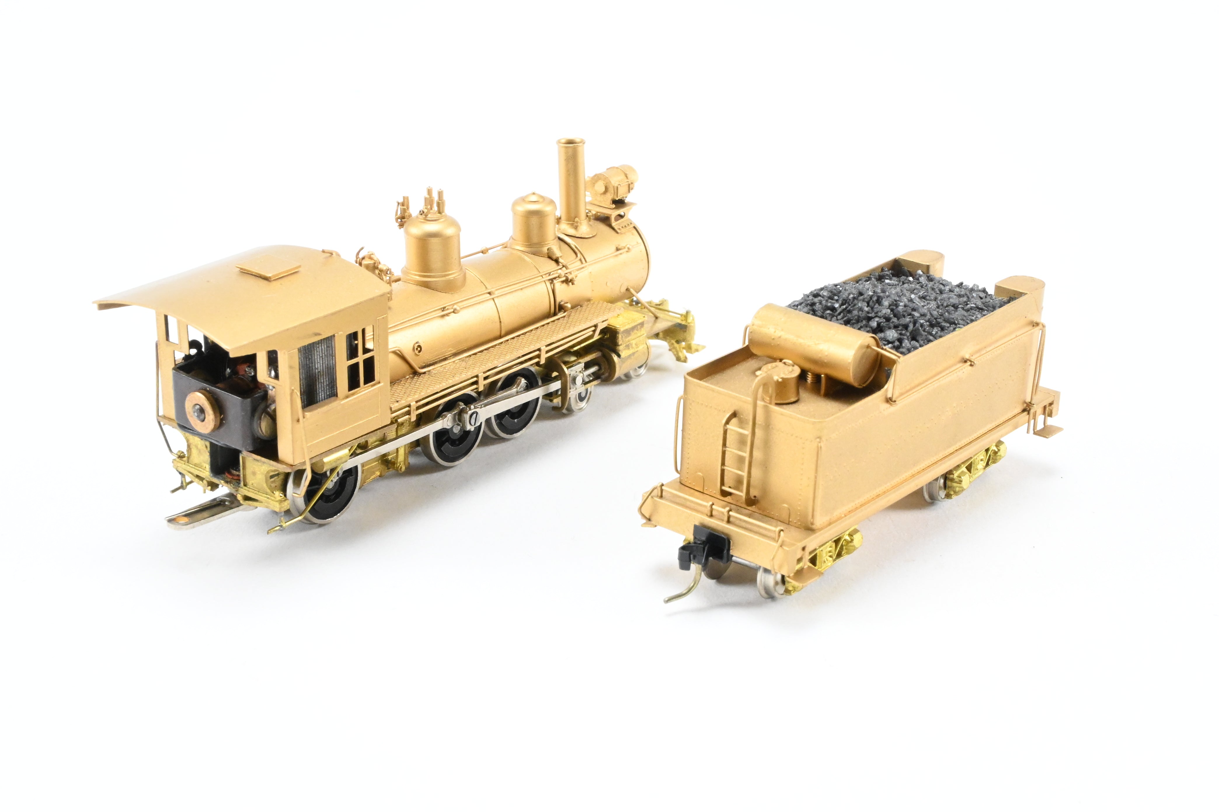 HOn3 Scale Brass Model Train by Westside Model Co. - Denver & Rio Grande Western (D&RGW) T-12 4-6-0 Ten Wheeler Locomotive