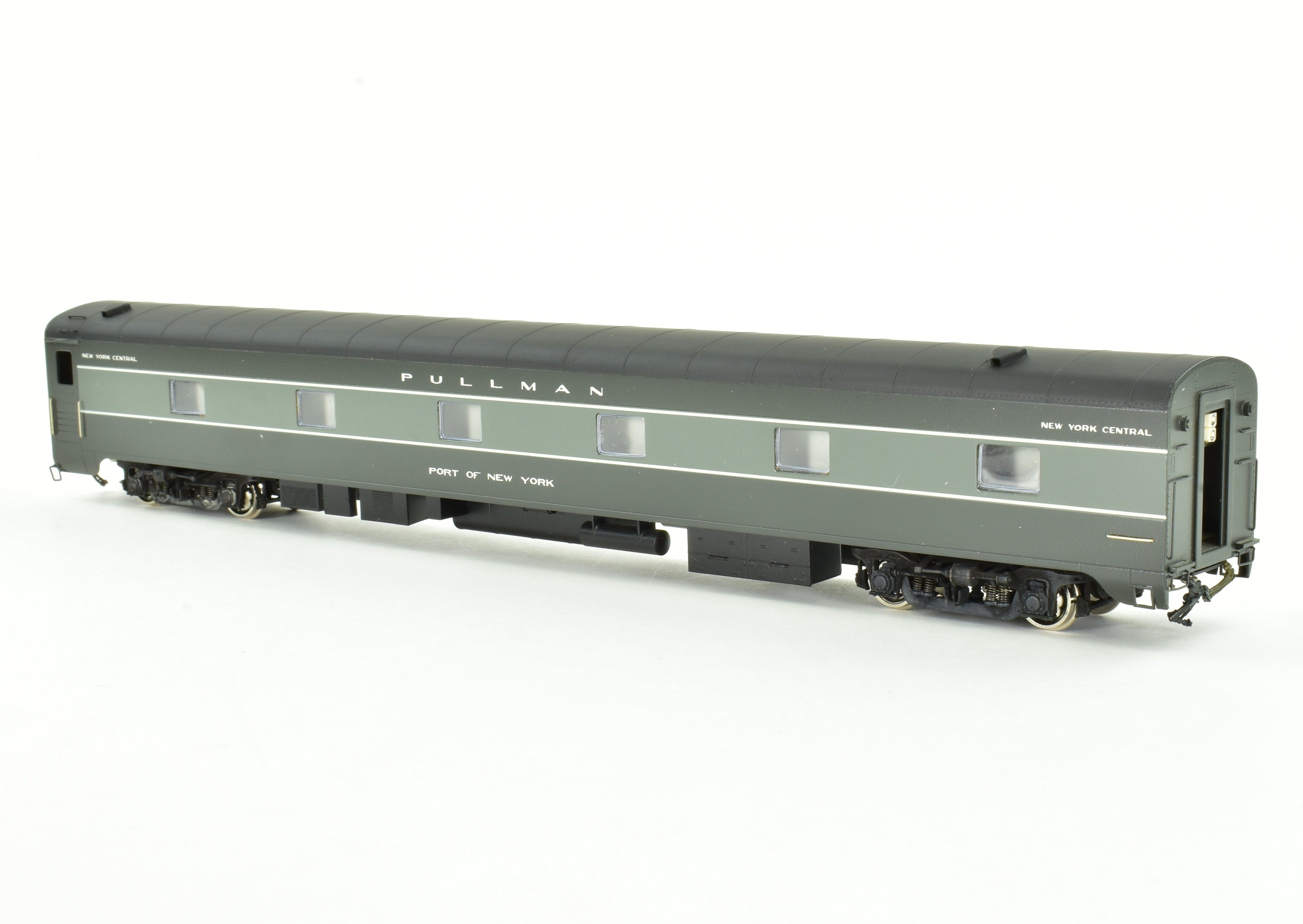HO Scale Brass Model Train Set - Erie Limited NYC - New York Central 1948 20th Century Limited with 2 E7 A/B Locomotives and 9-Car Set