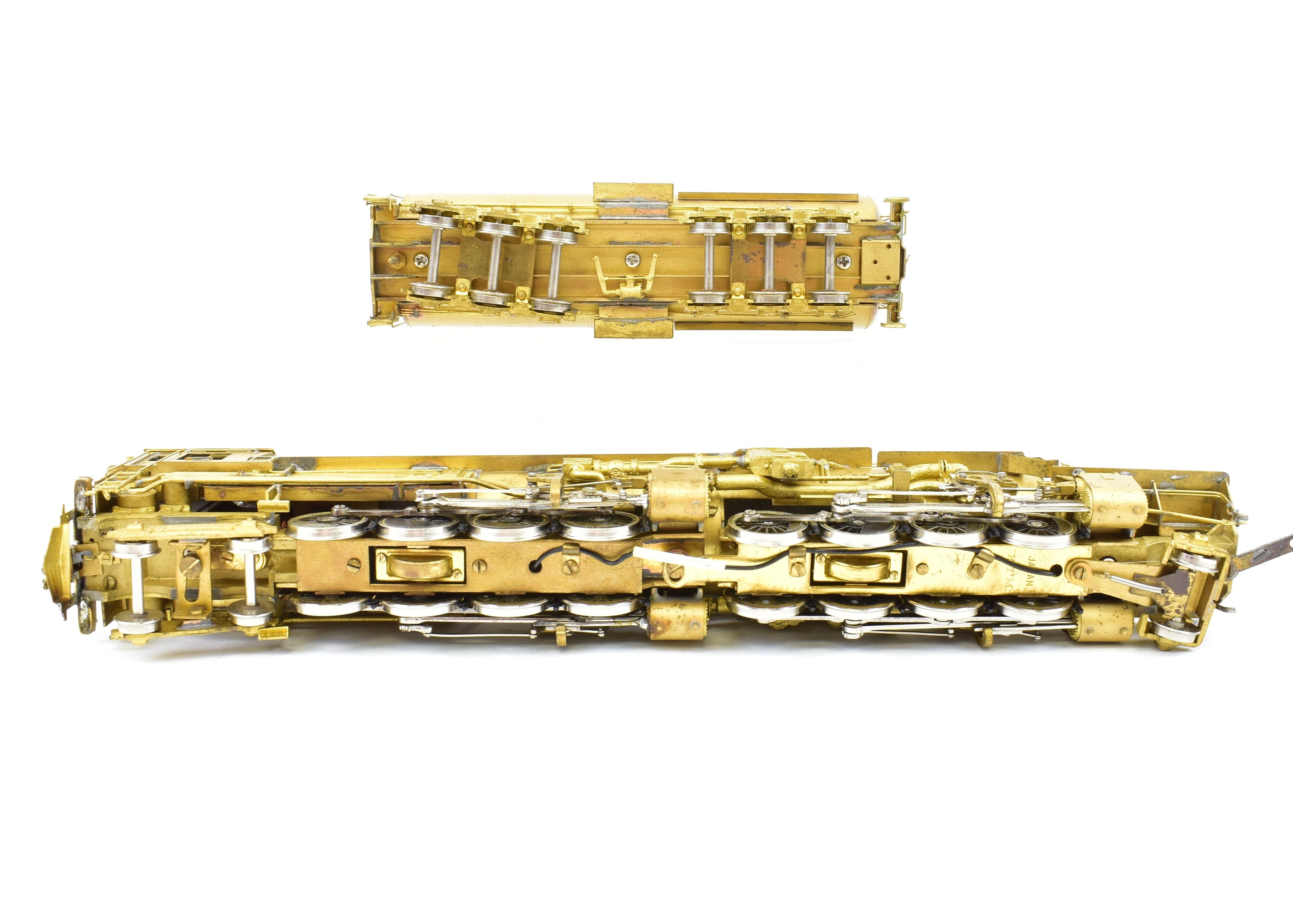 HO Scale Brass Model Train by Westside Model Co., Southern Pacific Class AC - 4 4 - 8 - 8 - 2 Cab Forward Locomotive from 1977 Production Run
