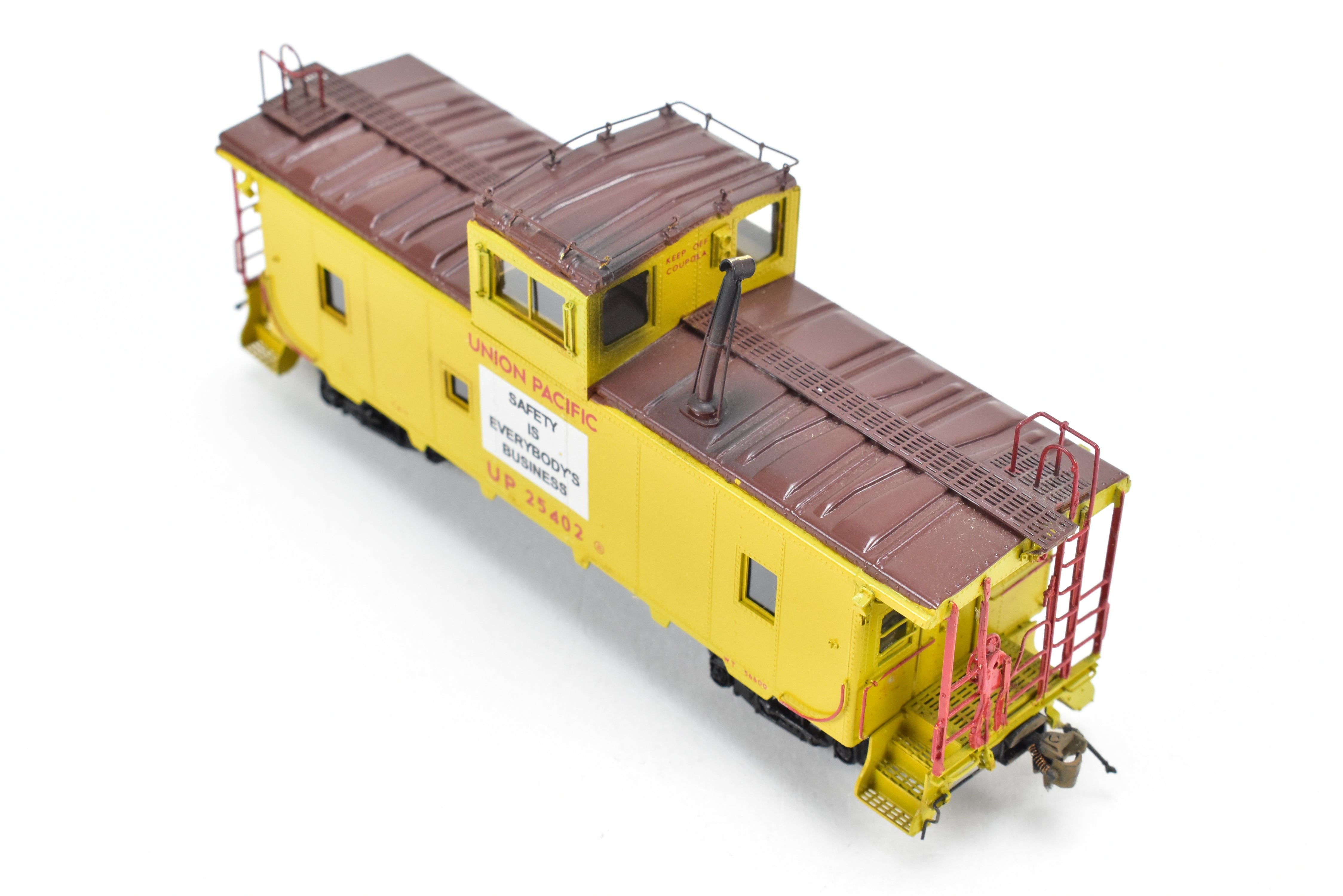 HO Brass OMI UP Union Pacific CA - 7 Custom - Painted Caboose by Overland Models