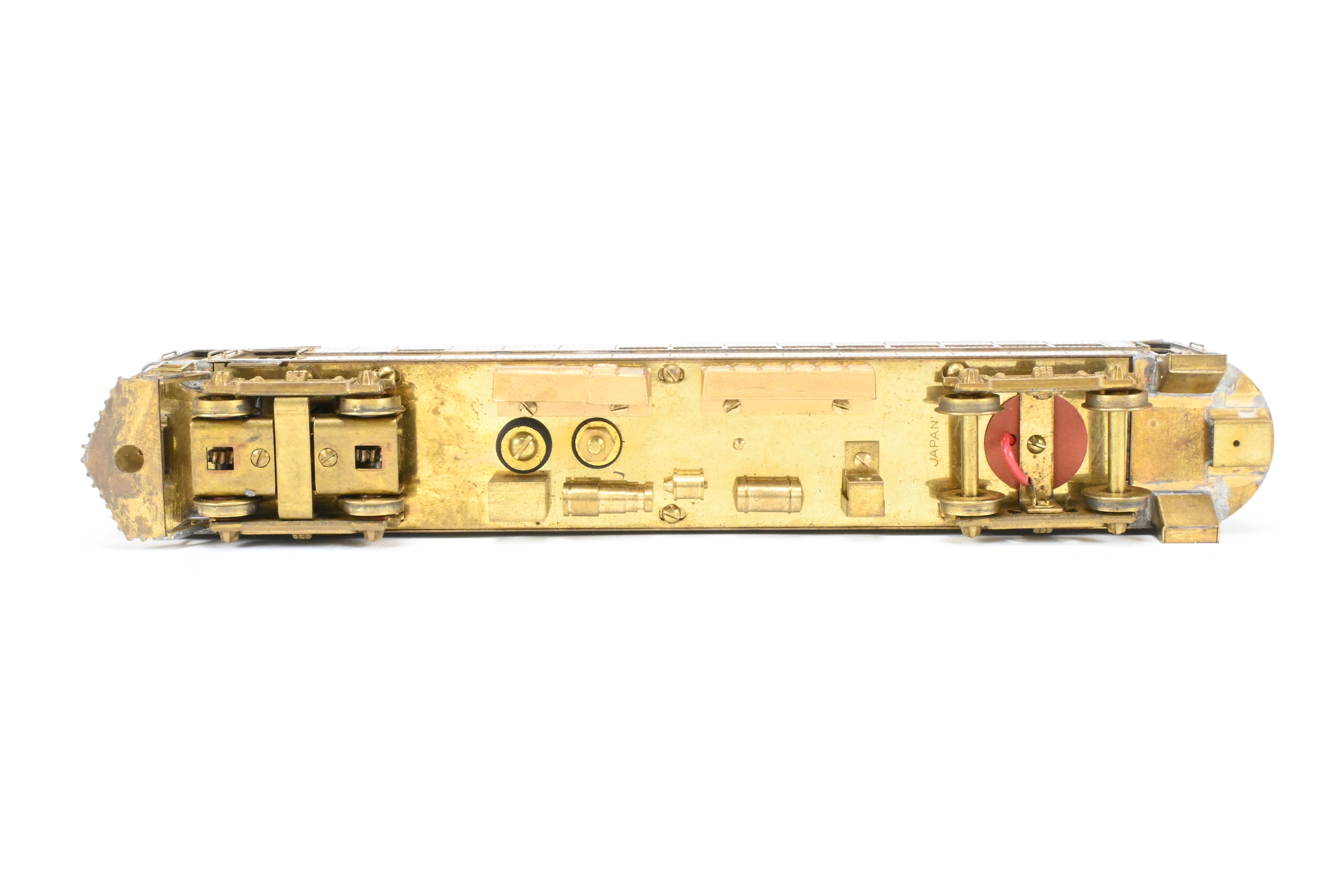 HO Scale Brass Ken Kidder Indiana Railroad Passenger RPO Interurban Model with Minor Wear