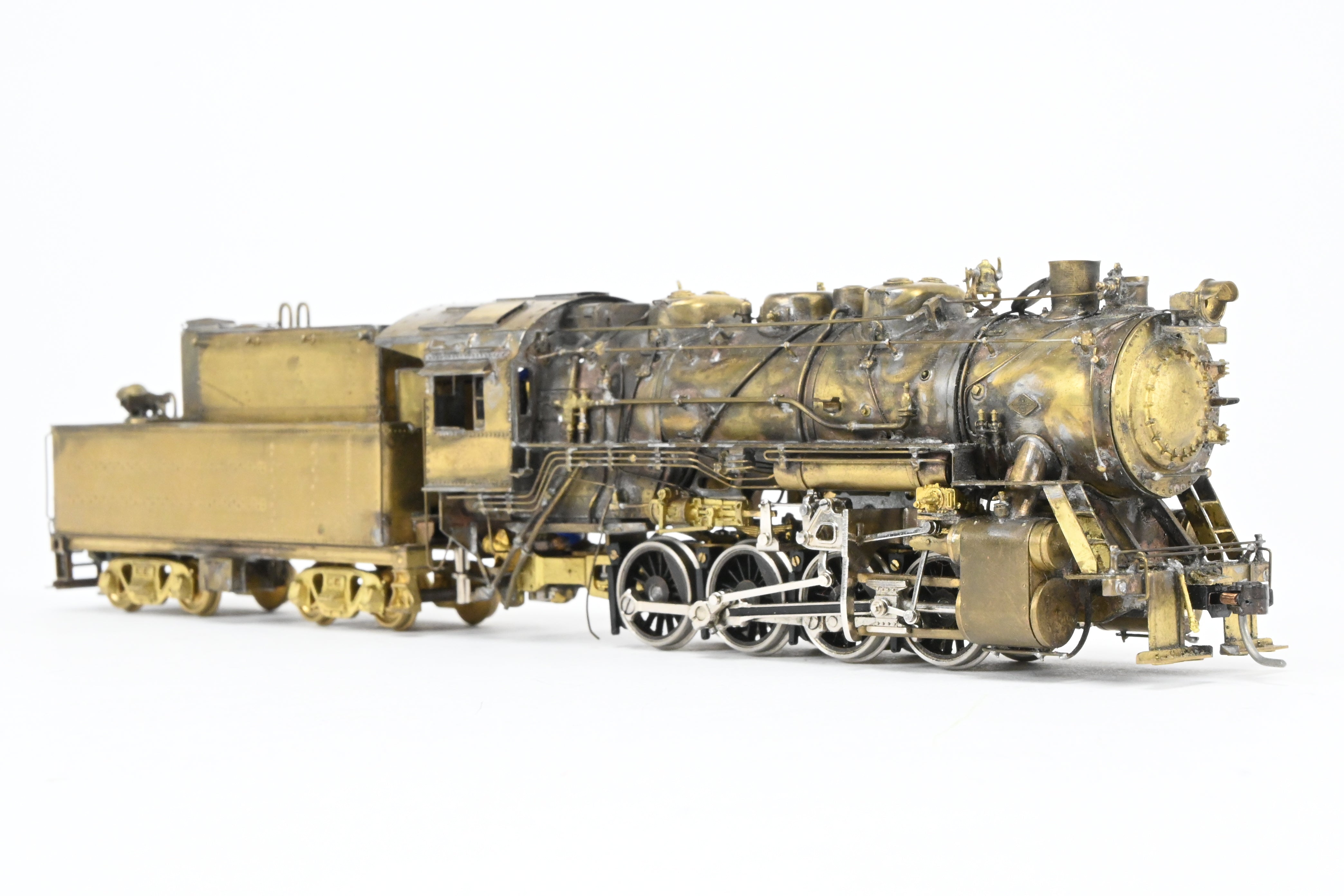 HO Scale Brass Custom Model of Missouri Pacific 0-8-0 No. 9772 Scratch Built by Joe G. Collias - One of a Kind Railroad Collectible