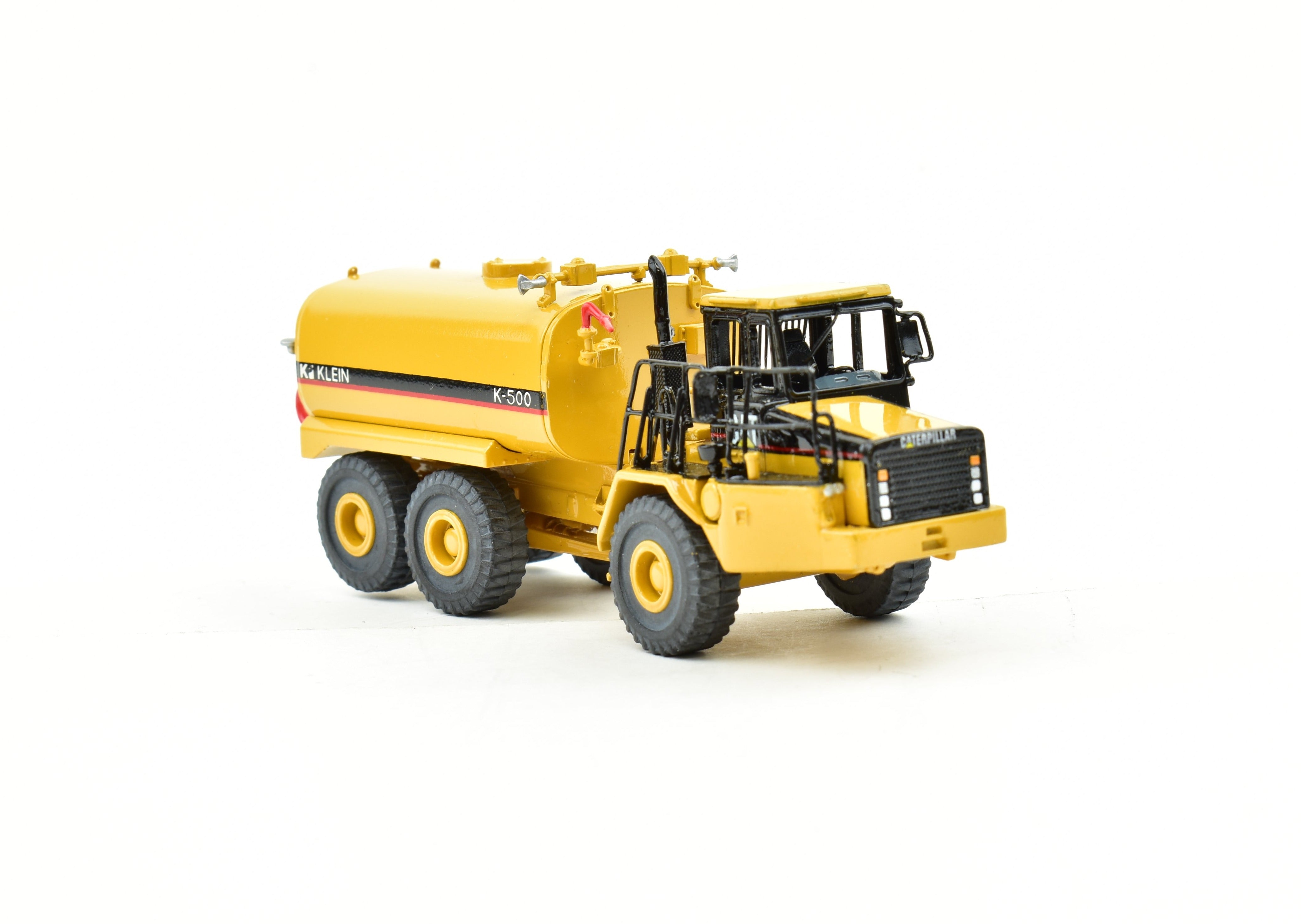 1999 HO Brass CON Zycon K500 Caterpillar D250E II Articulated Truck w/ Klein Water Tank