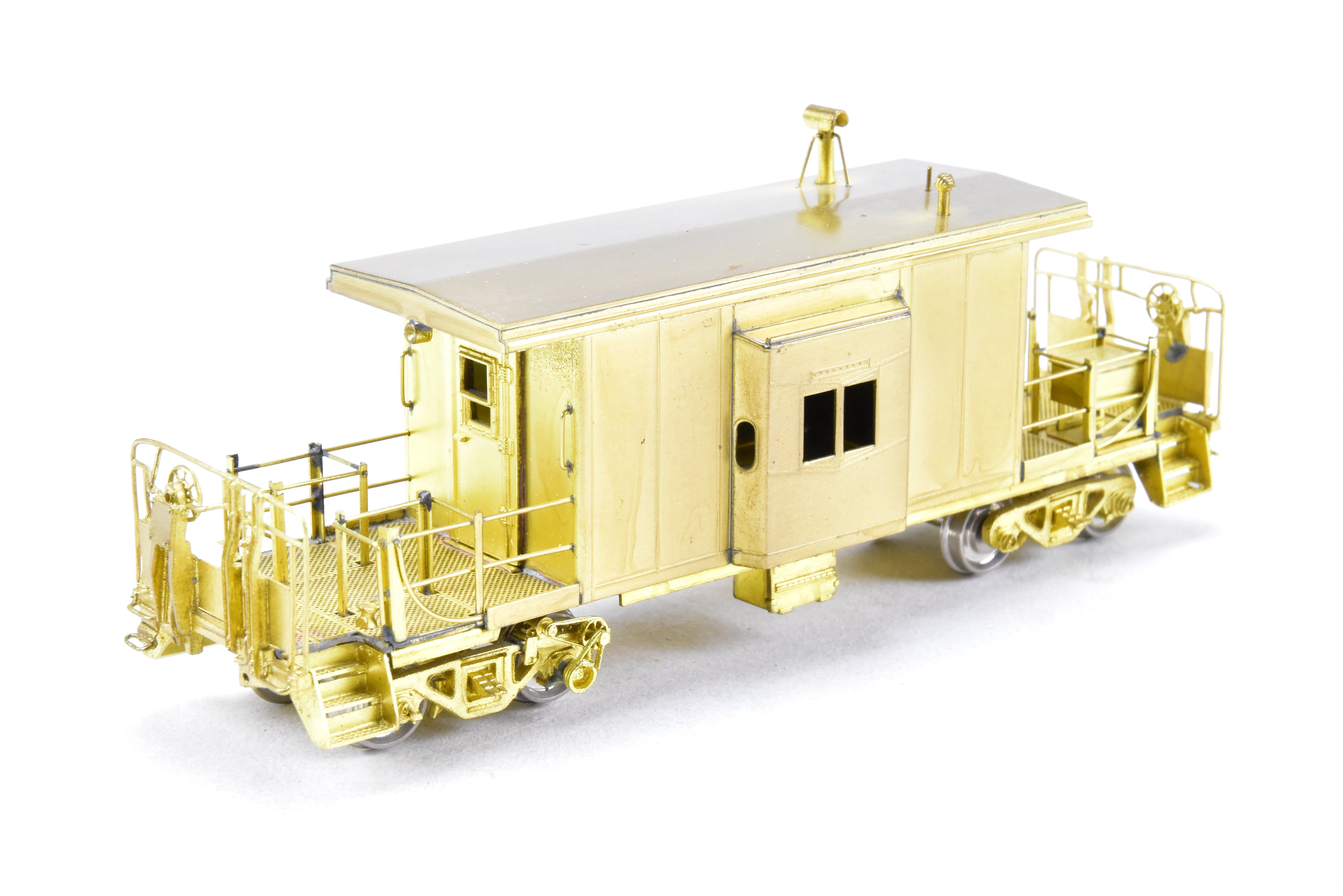 HO Brass OMI MP Missouri Pacific Bay Window Caboose, Mint, No Small Side Window