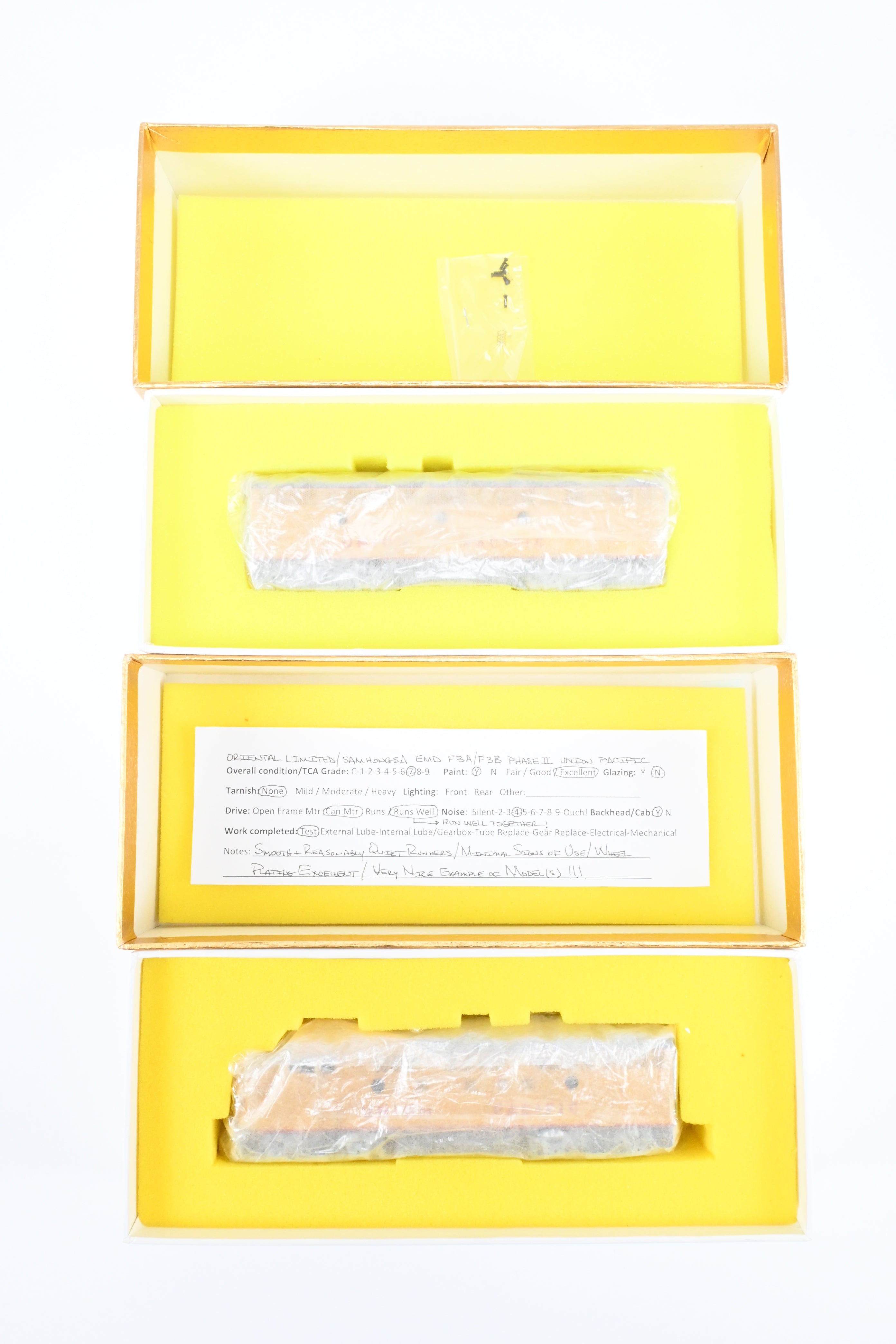 HO Scale Brass Union Pacific EMD F3A/F3B PH II 1500 HP 2-Unit Set