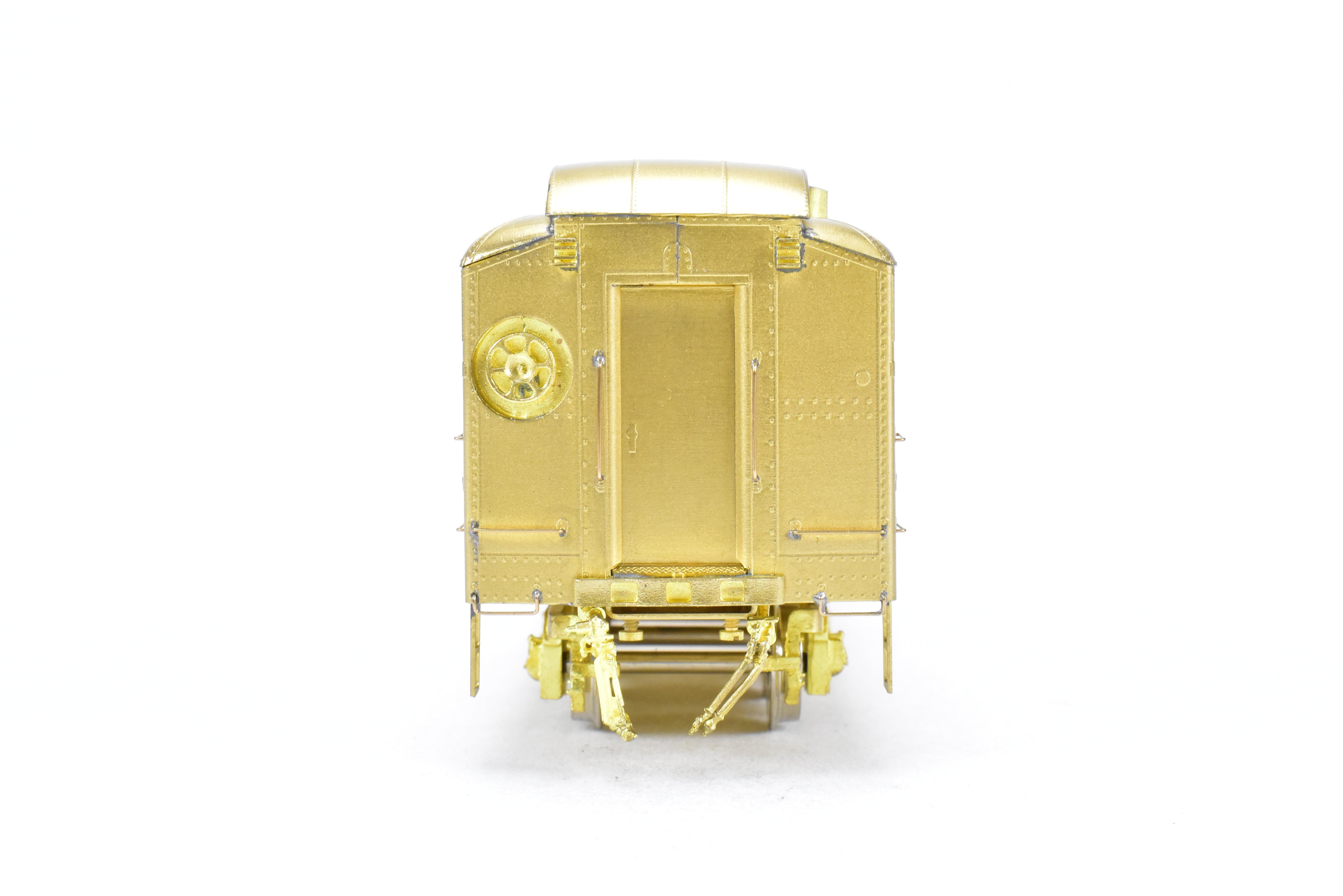 HO Scale Brass Cascade Models Great Northern (GN) Baggage Car Original Version with Square Ends and Wood Doors, Model Numbers #475 - #486
