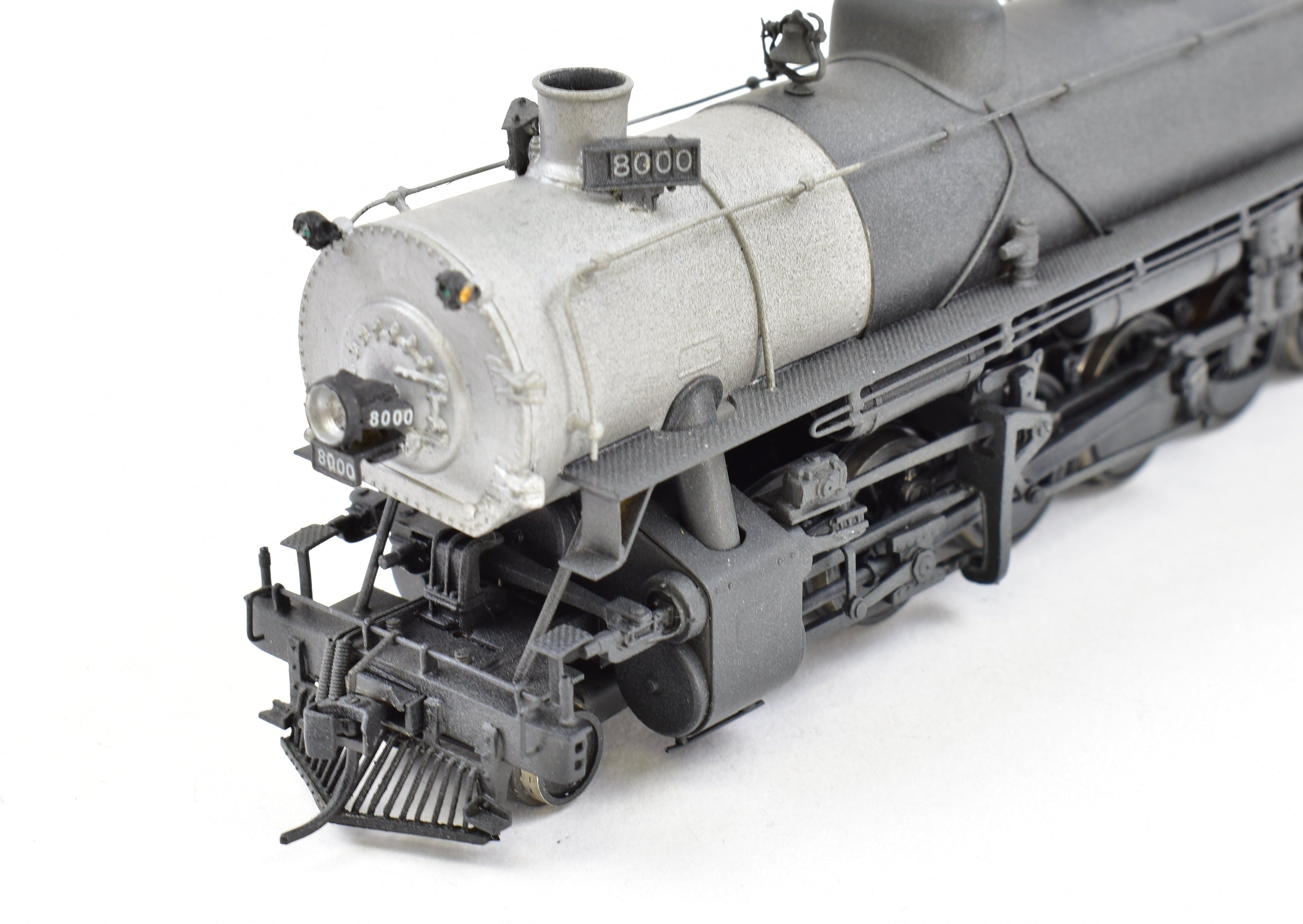 HO Scale Brass Model Train - Westside Model Co. Union Pacific 8000 Class 4 - 10 - 2 Custom Painted Locomotive No. 8000
