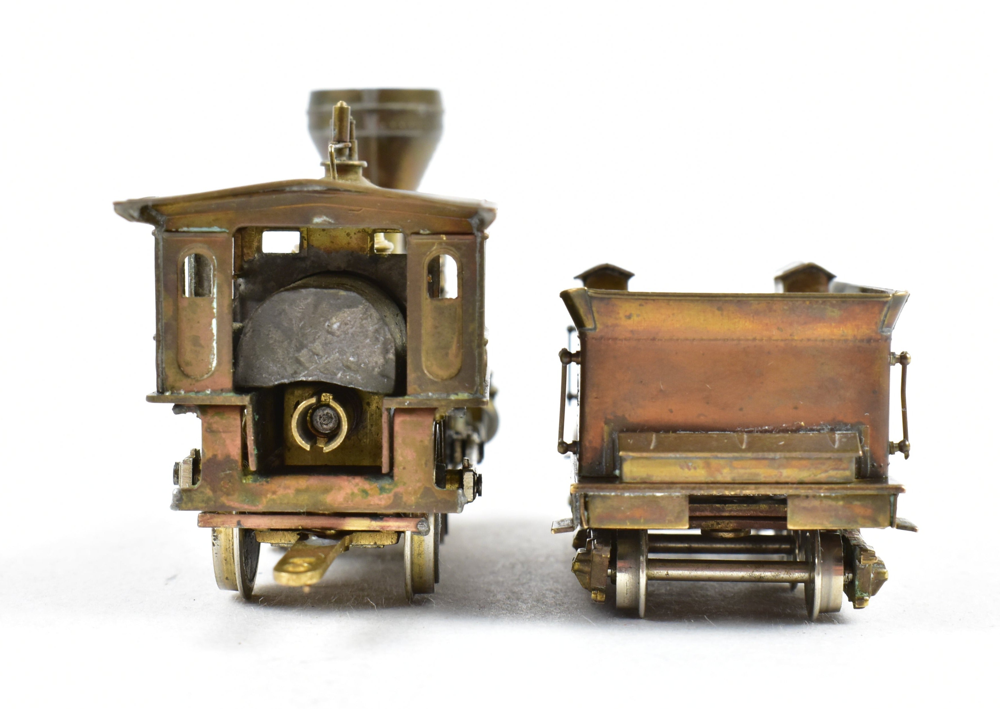 HO Scale Brass PFM - United Virginia & Truckee 4-4-0 Steam Locomotive Reno No. 11 Model Train